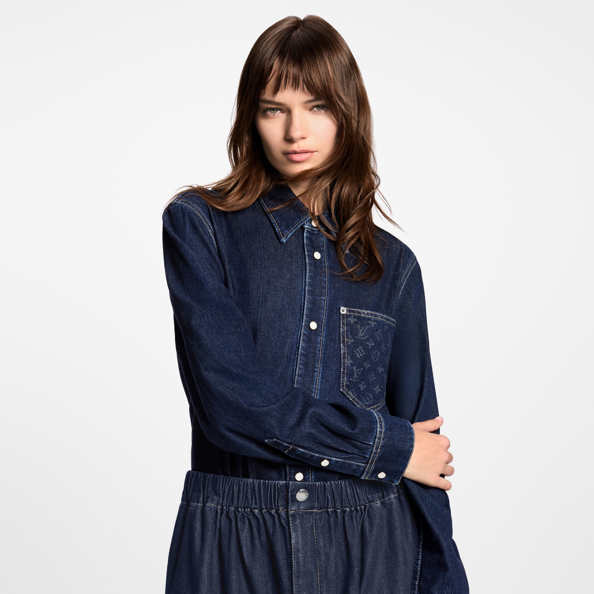 Áo Sơ Mi Denim  in Đồ Nữ