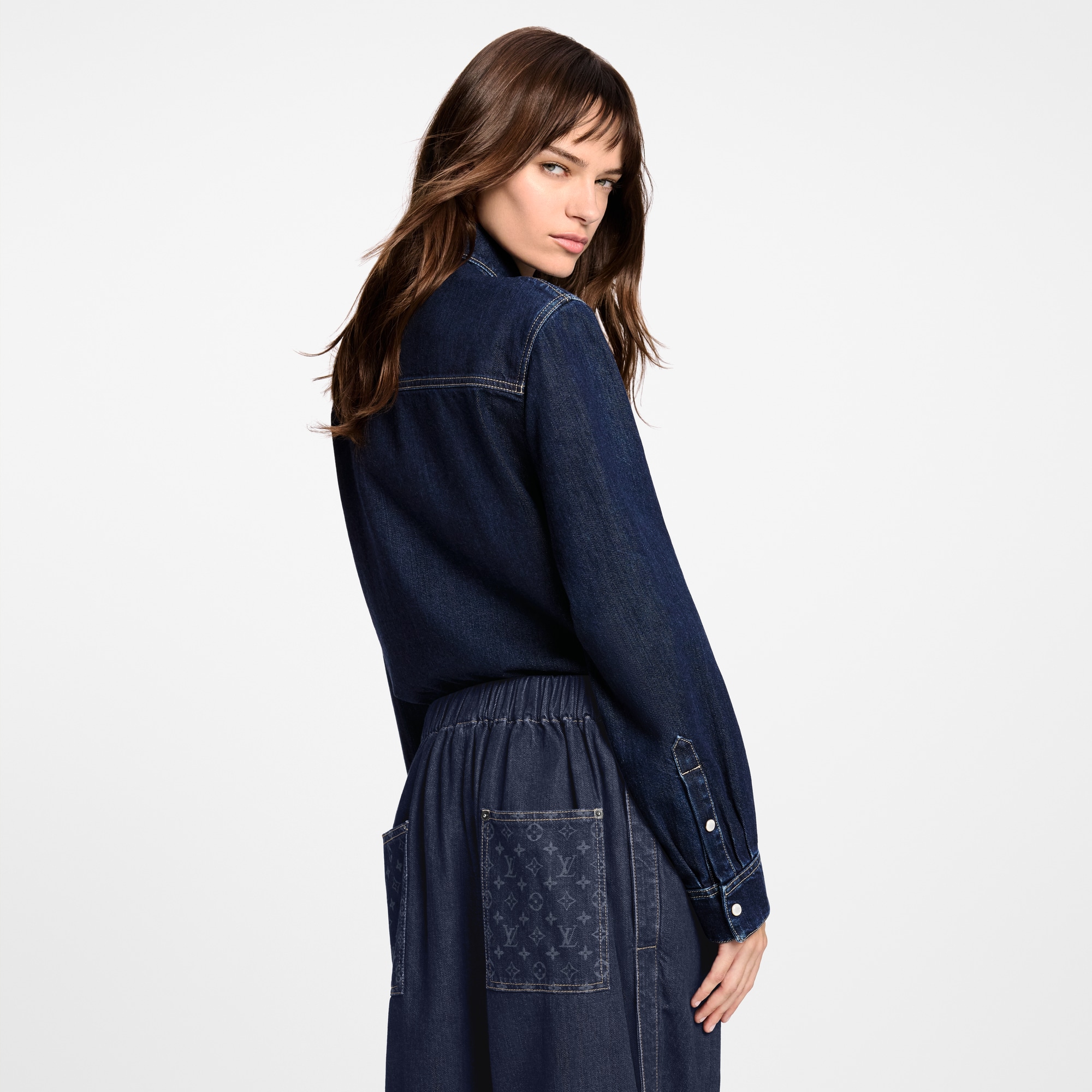 Áo Sơ Mi Denim  in Đồ Nữ