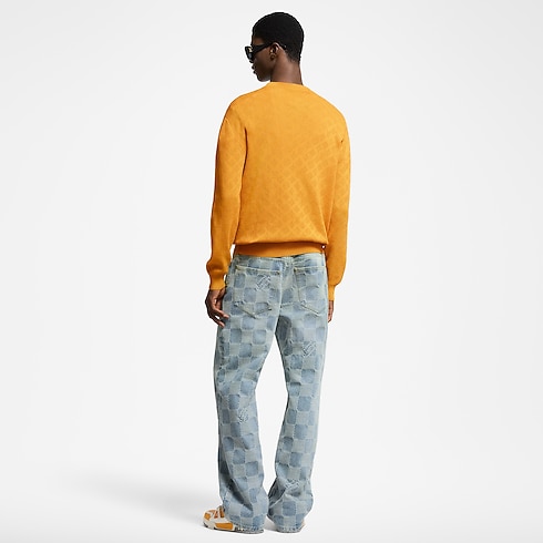 Áo Dệt Kim in Đồ Nam's Trang phục Tất cả Trang phục collections by Louis Vuitton (Thu phóng sản phẩm)