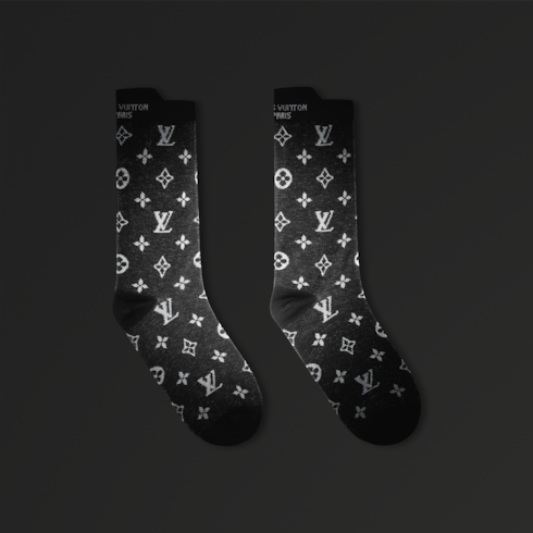 Tất Monogram Reflective . in Đồ Nam's Phụ kiện Mũ, mũ len và Găng tay collections by Louis Vuitton