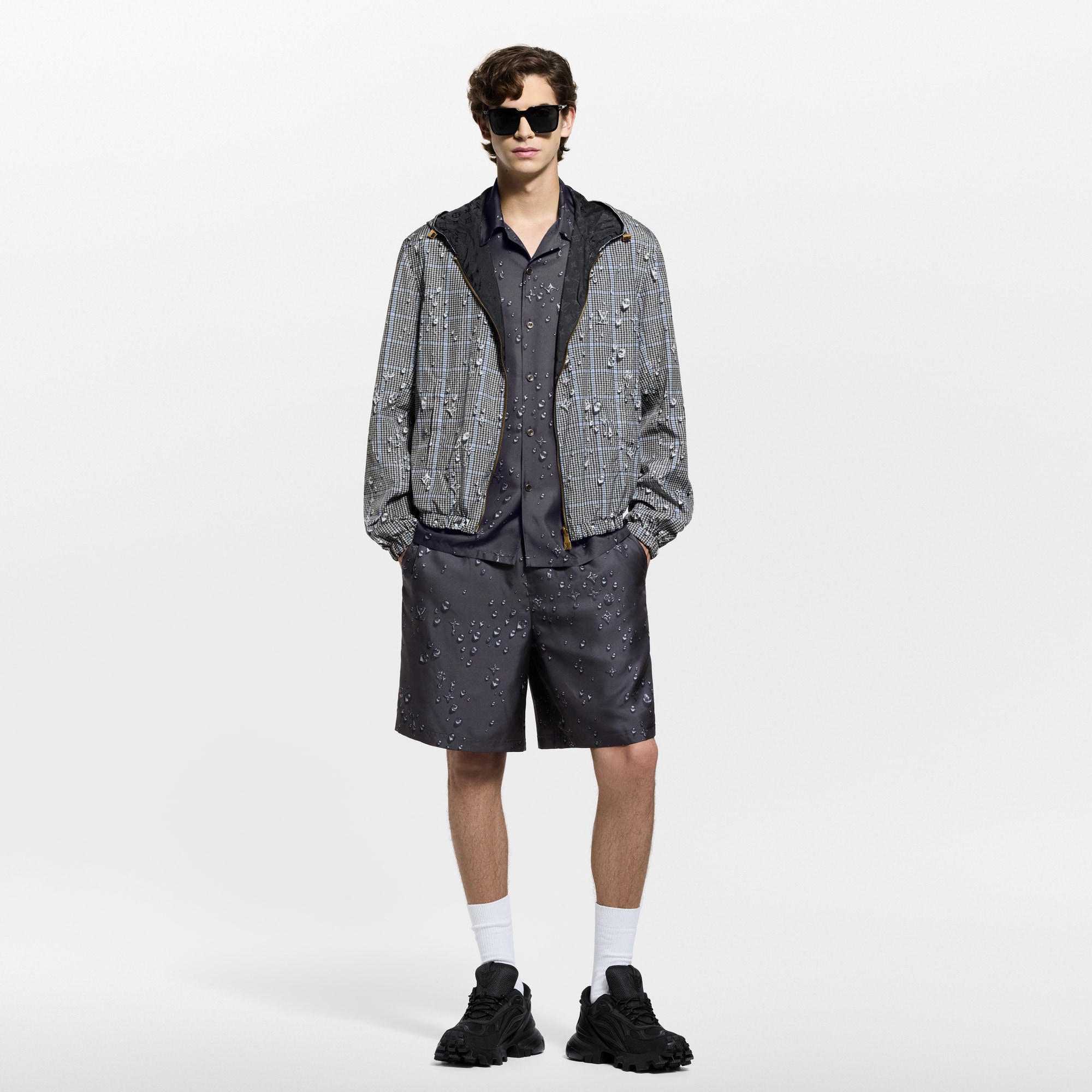 Monogram Reversible Windbreaker  in Đồ Nam