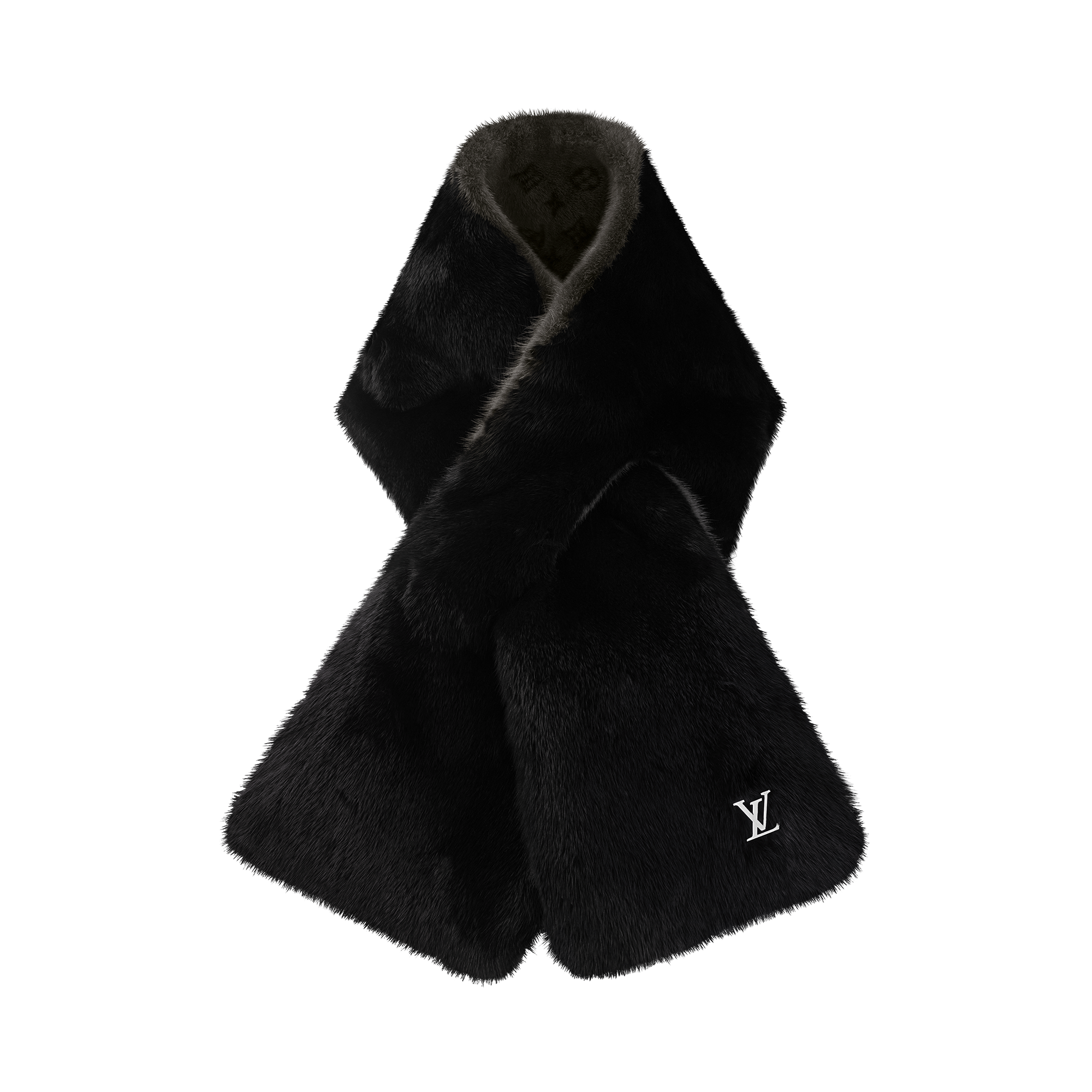 Khăn Quàng Monogram Reverso Fur . in Đồ Nam
