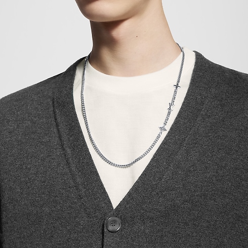 Vòng Cổ MNG Row . in Đồ Nam's Trang sức thời trang Vòng cổ và Mặt dây chuyền collections by Louis Vuitton (Thu phóng sản phẩm)