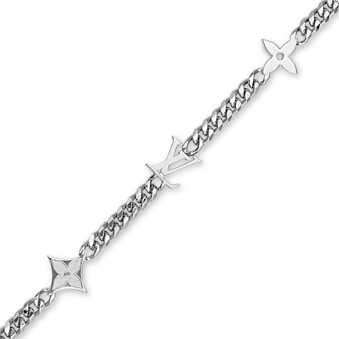 Vòng Cổ MNG Row . in Đồ Nam's Trang sức thời trang Vòng cổ và Mặt dây chuyền collections by Louis Vuitton (Thu phóng sản phẩm)