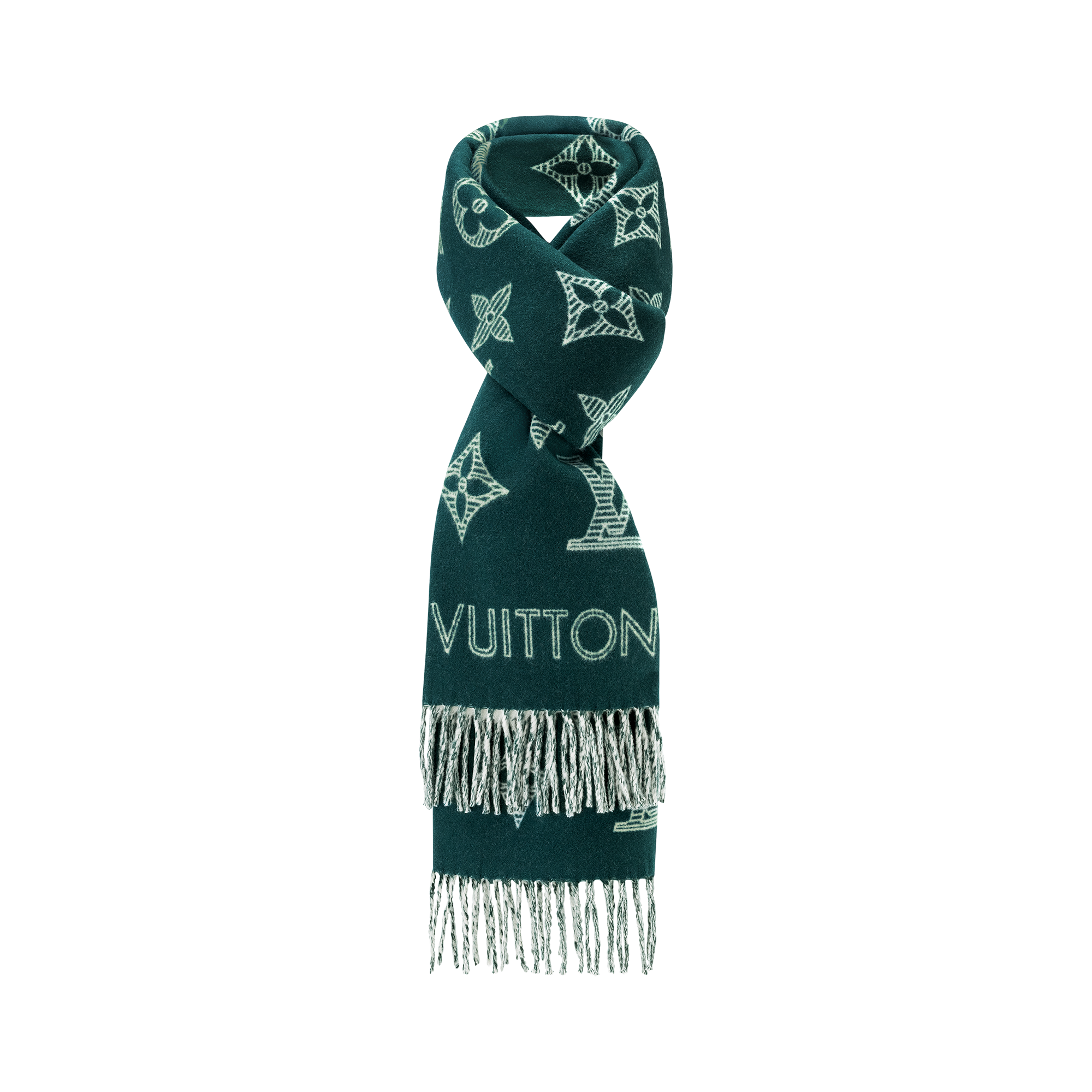 Khăn Quàng Monogram Shadow . in Đồ Nam