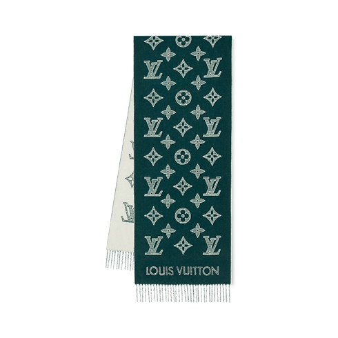 Khăn Quàng Monogram Shadow . in Đồ Nam's Phụ kiện Khăn quàng collections by Louis Vuitton (Thu phóng sản phẩm)