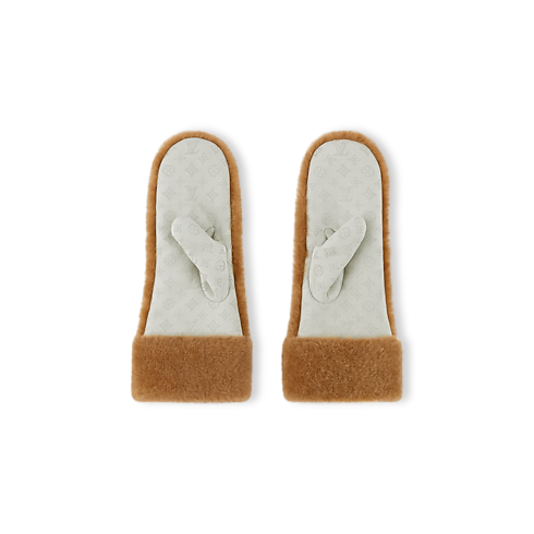 Găng Tay Lông Cừu . in Đồ Nữ's Phụ kiện Mũ và Găng tay collections by Louis Vuitton (Thu phóng sản phẩm)