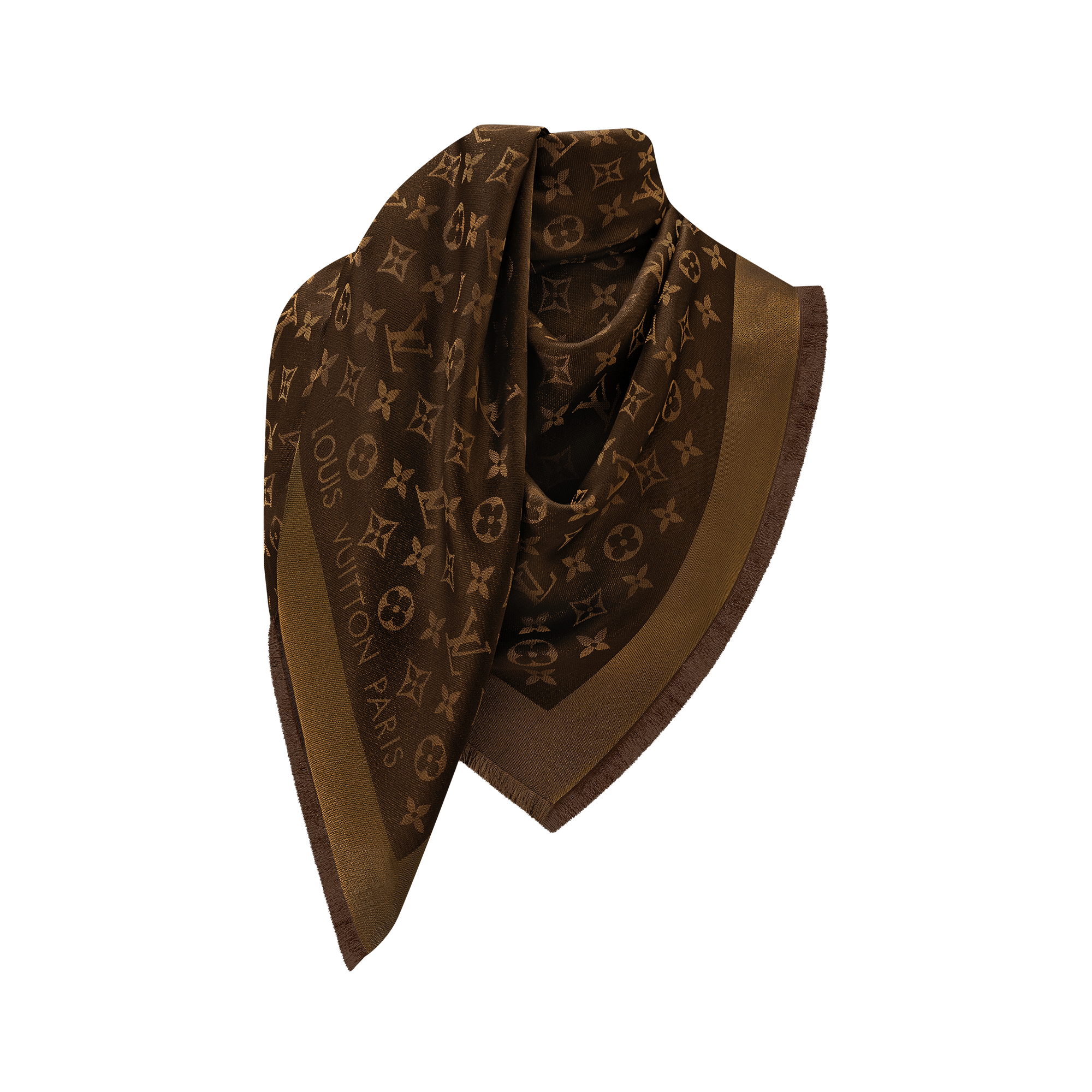 Khăn Choàng Monogram Shine . in Đồ Nữ