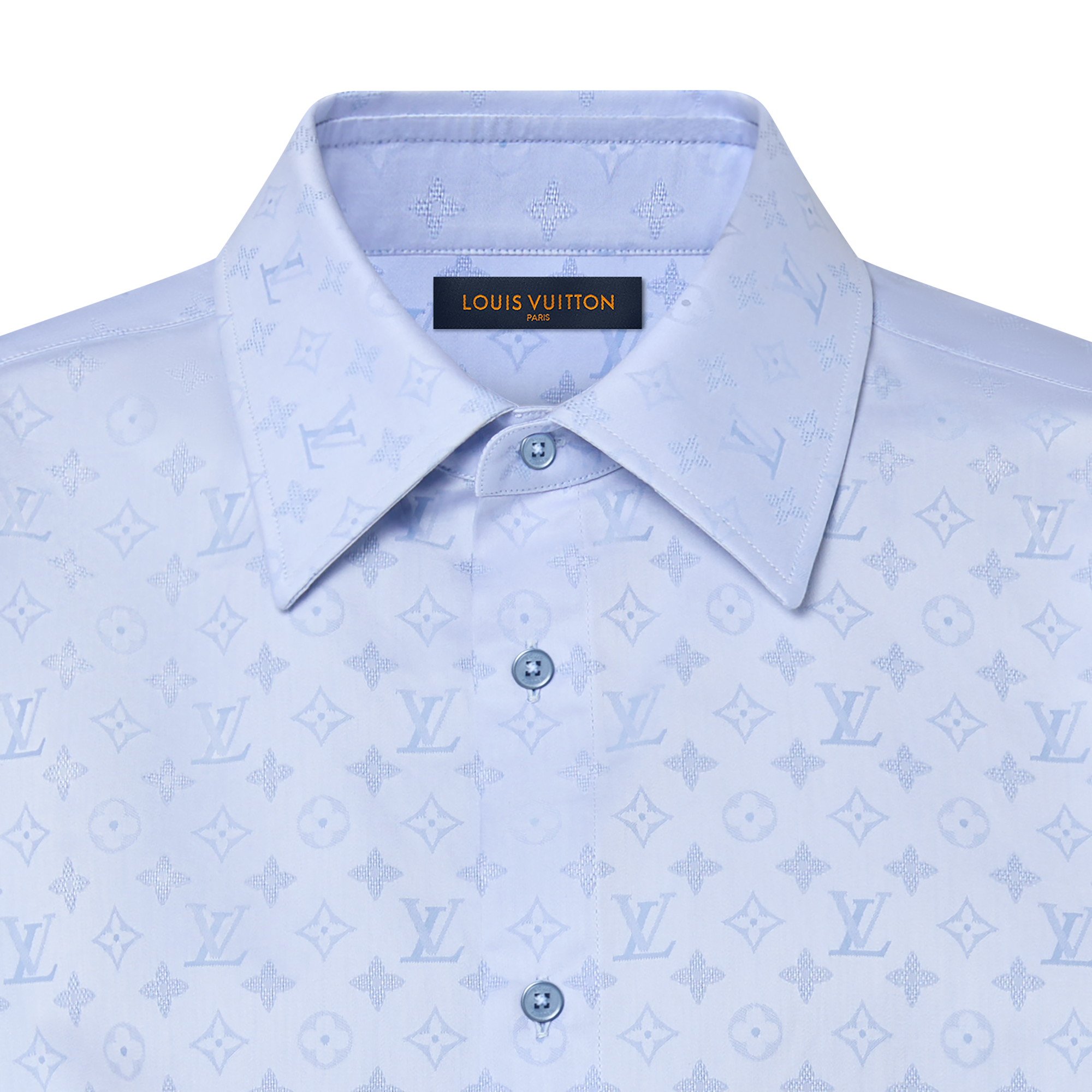 Áo Sơ Mi Họa Tiết Monogram  in Đồ Nam