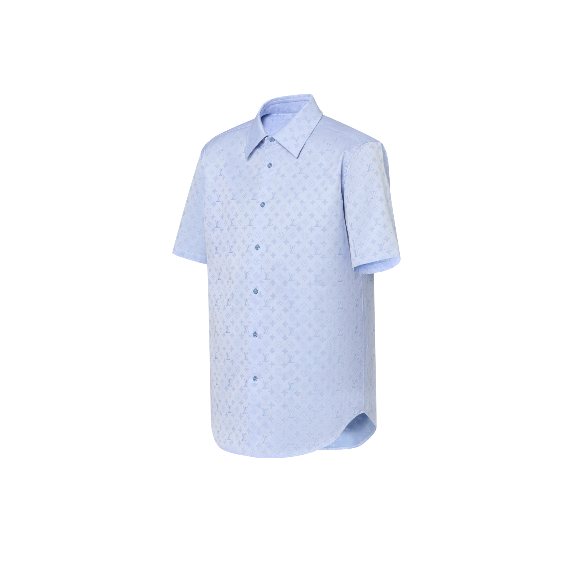 Áo Sơ Mi Họa Tiết Monogram  in Đồ Nam