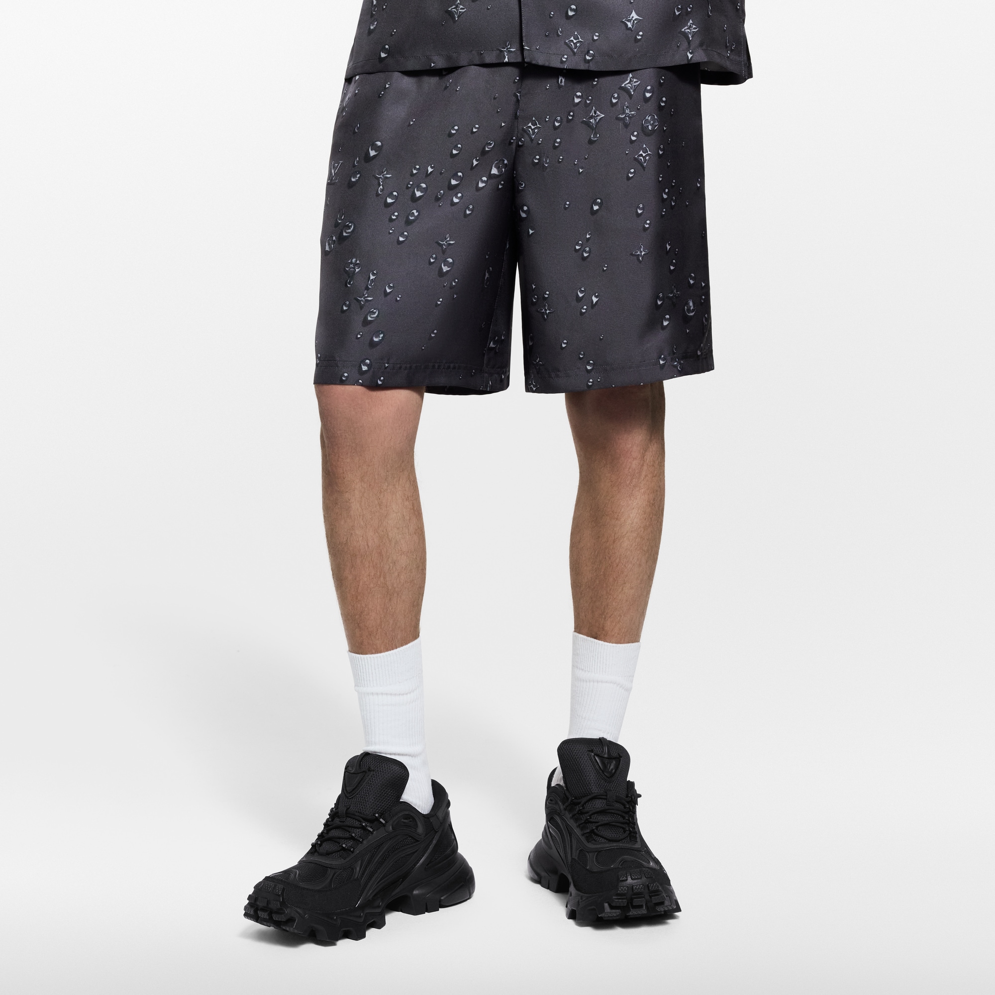 Monogram Silk Shorts  in Đồ Nam