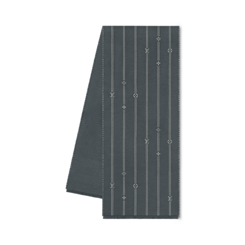 Khăn Quàng Monogram Stripes . in Đồ Nam's Phụ kiện Khăn quàng collections by Louis Vuitton (Thu phóng sản phẩm)