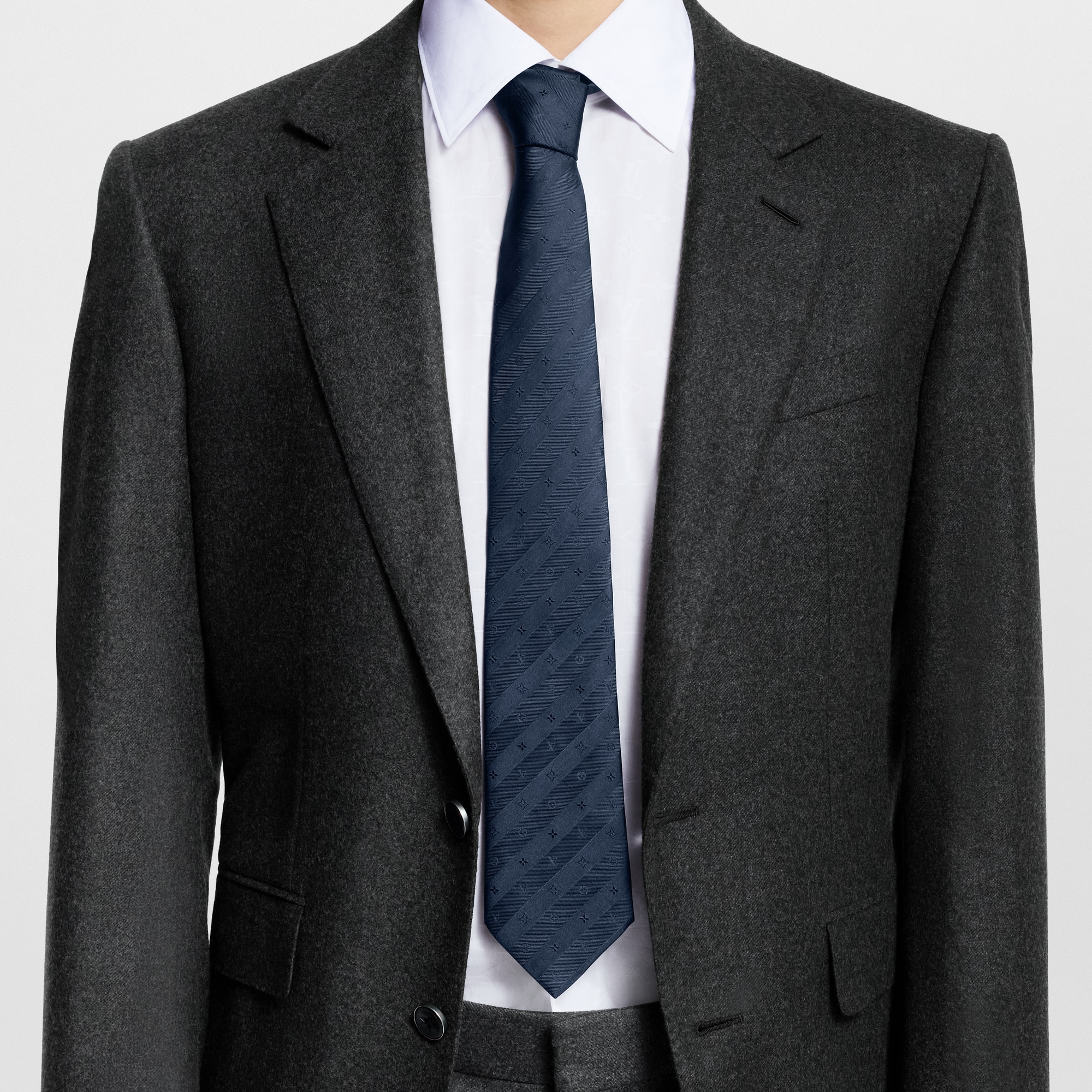 Cà Vạt Monogram Stripy . in Đồ Nam