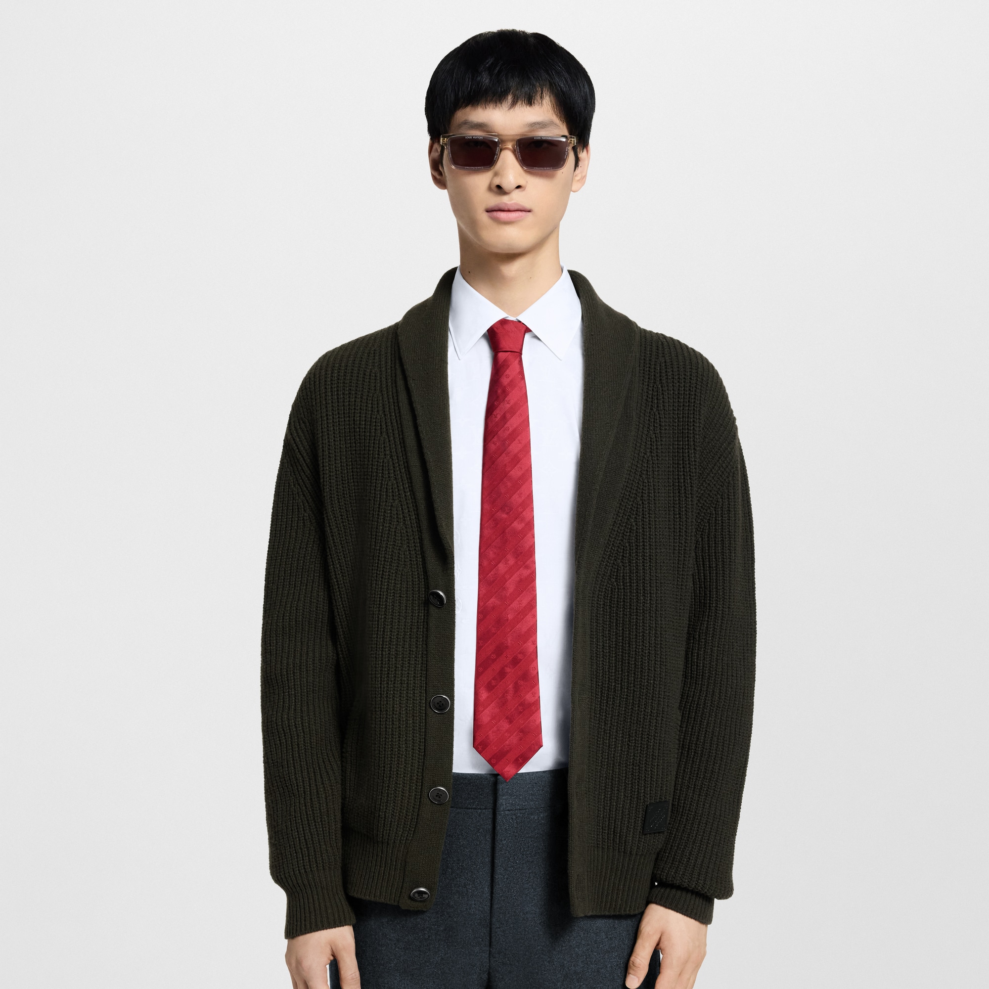Cà Vạt Monogram Stripy . in Đồ Nam