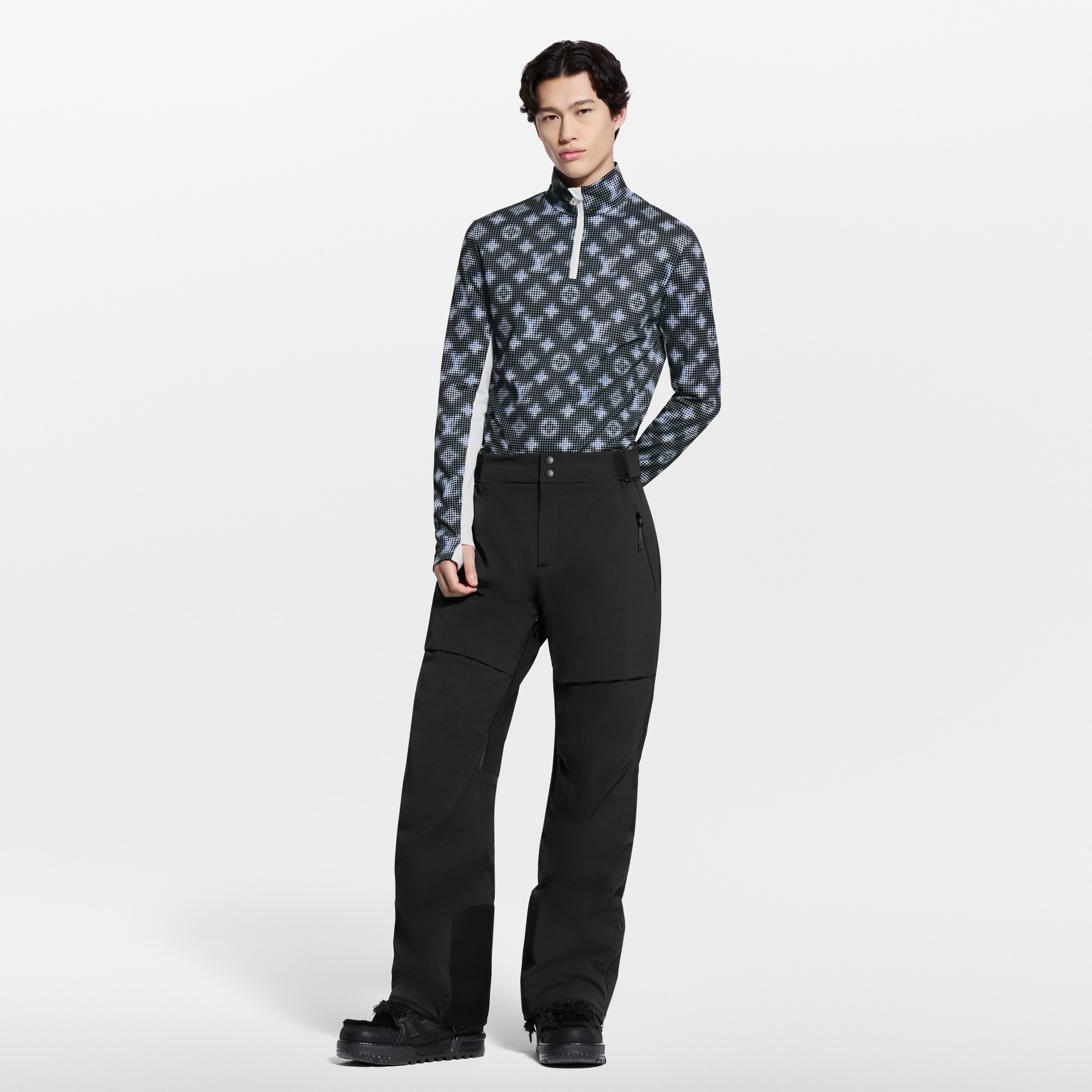 Monogram Technical Long-Sleeved T-Shirt  in Đồ Nam