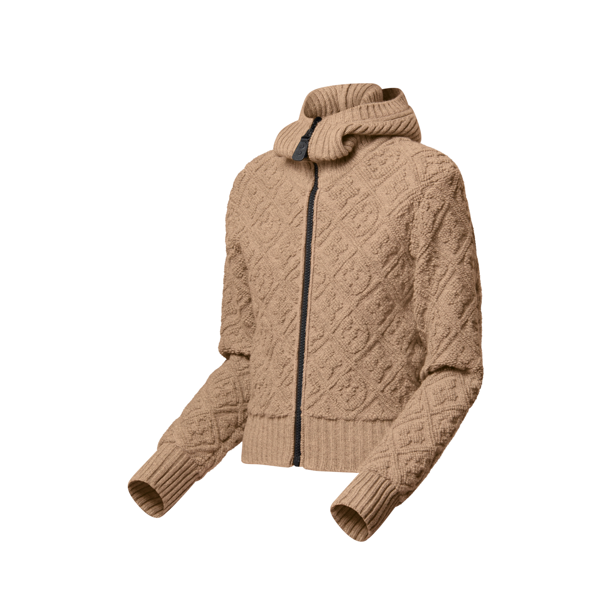Áo Hoodie Họa Tiết Monogram  in Đồ Nữ