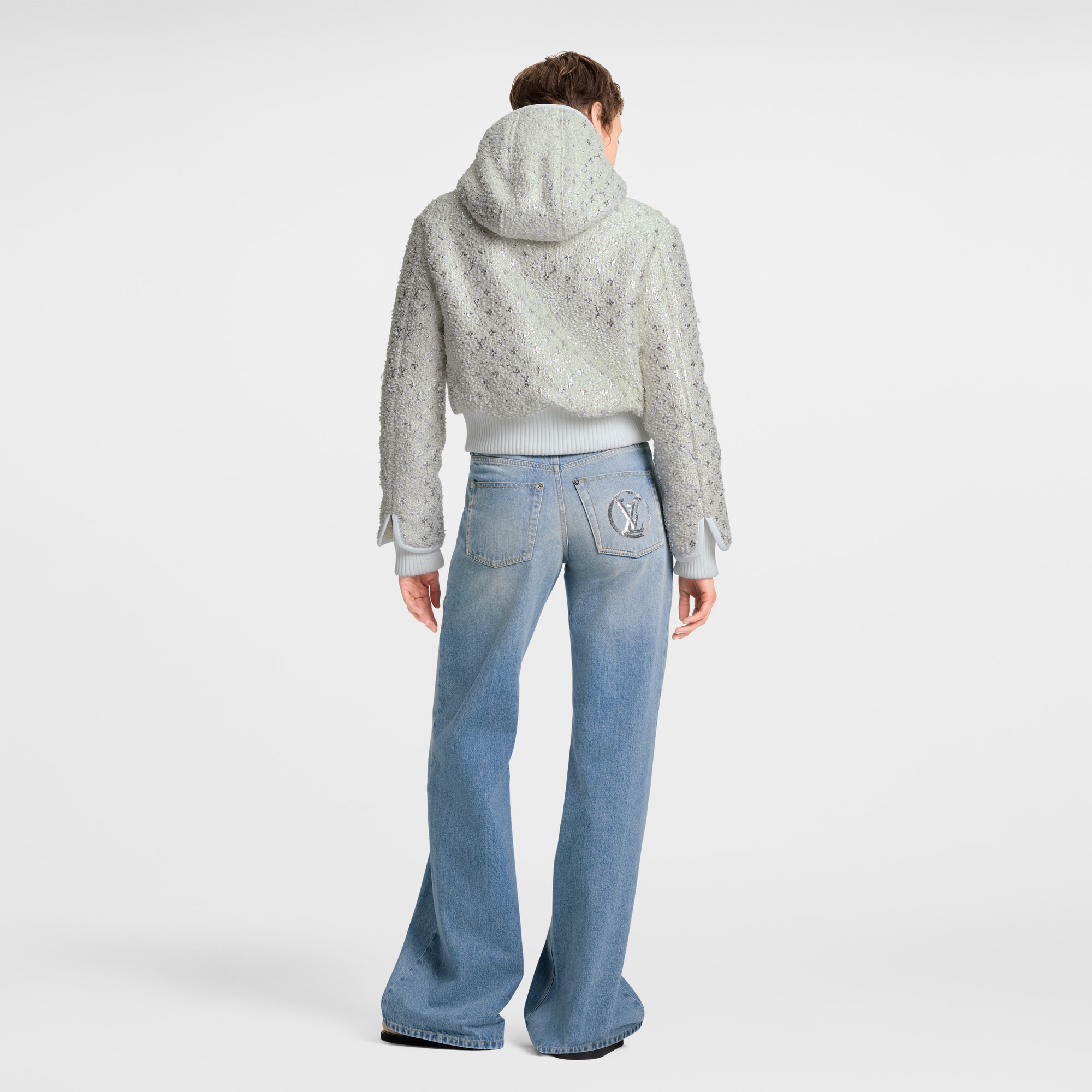 Monogram Tweed Cropped Jacket  in Đồ Nữ