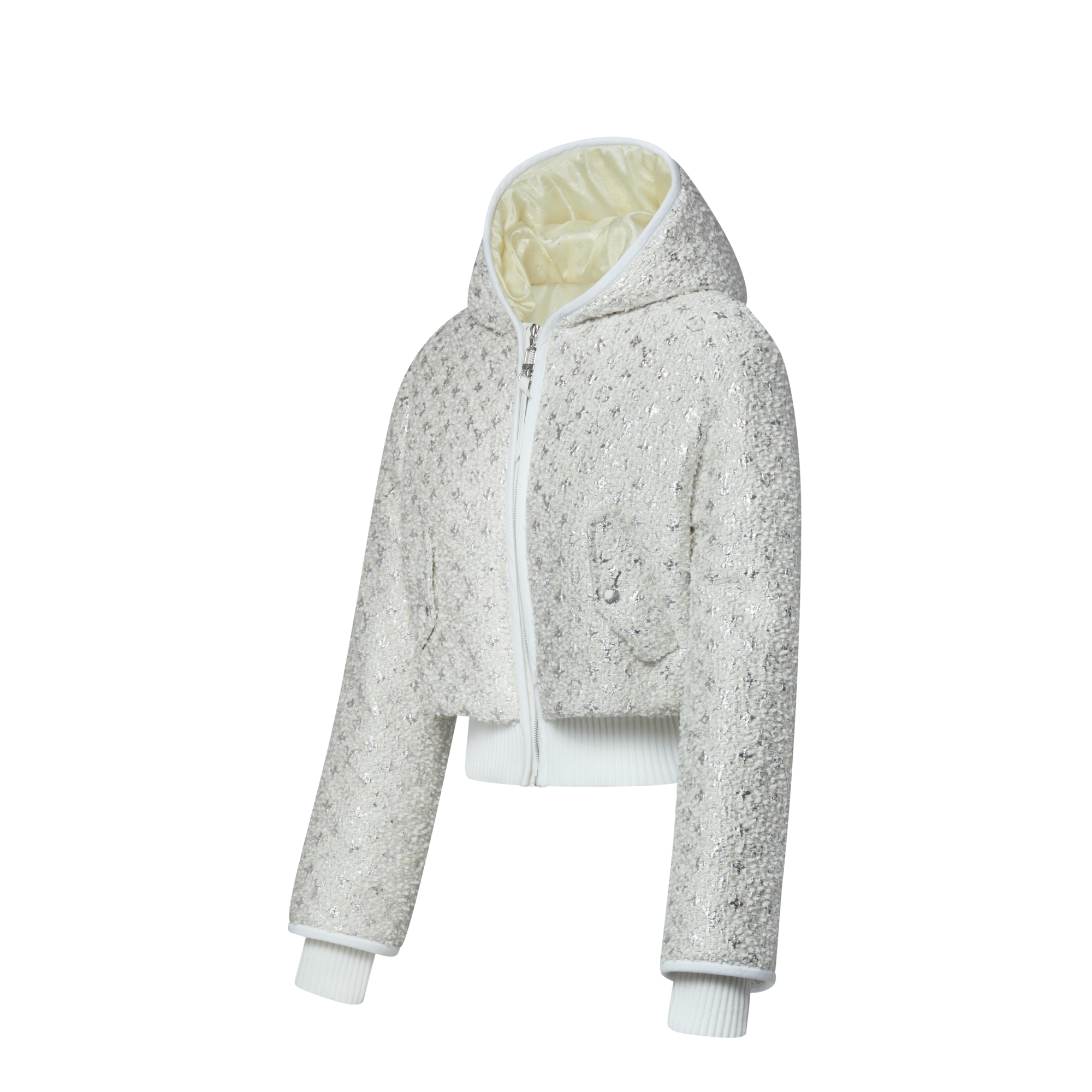 Monogram Tweed Cropped Jacket  in Đồ Nữ