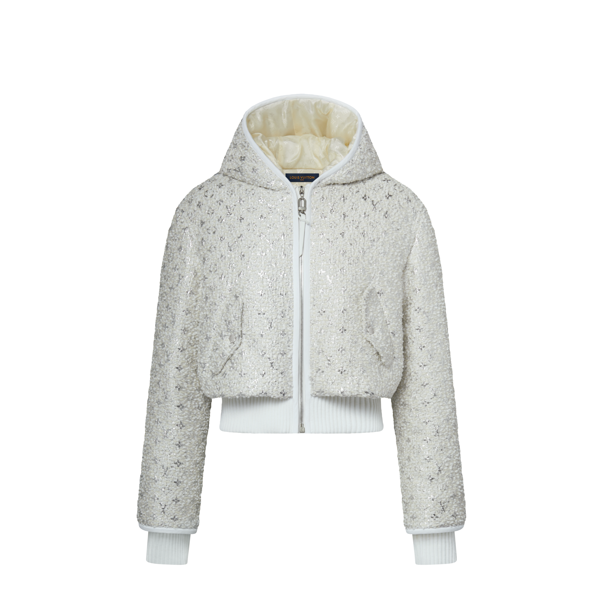 Monogram Tweed Cropped Jacket  in Đồ Nữ