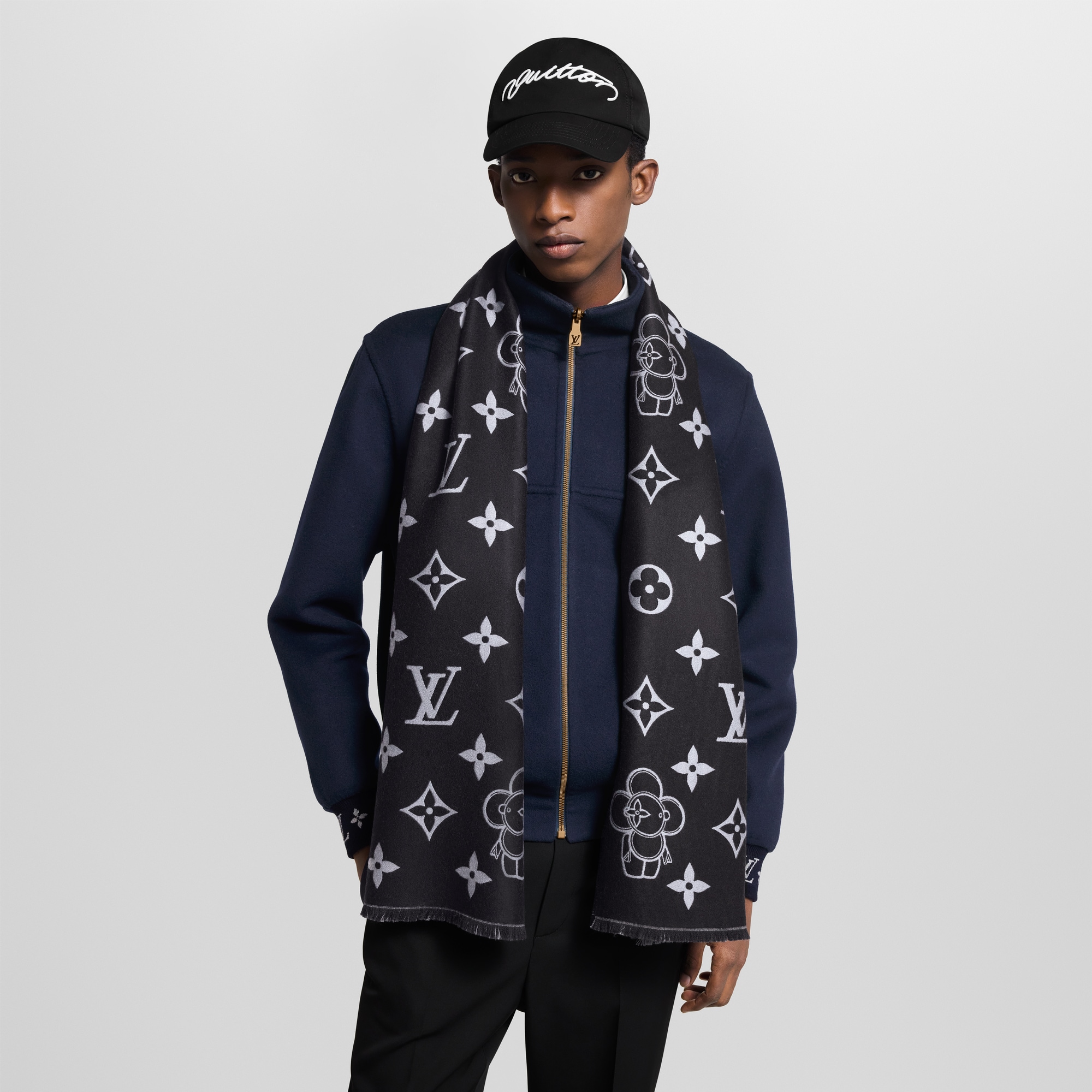 Khăn Quàng Monogram Vivienne . in Đồ Nam