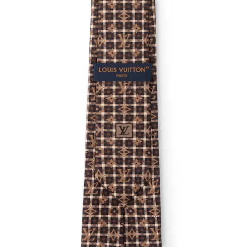 Cà Vạt Monogram Windowpane . in Đồ Nam's Phụ kiện Xem tất cả sản phẩm collections by Louis Vuitton (Thu phóng sản phẩm)