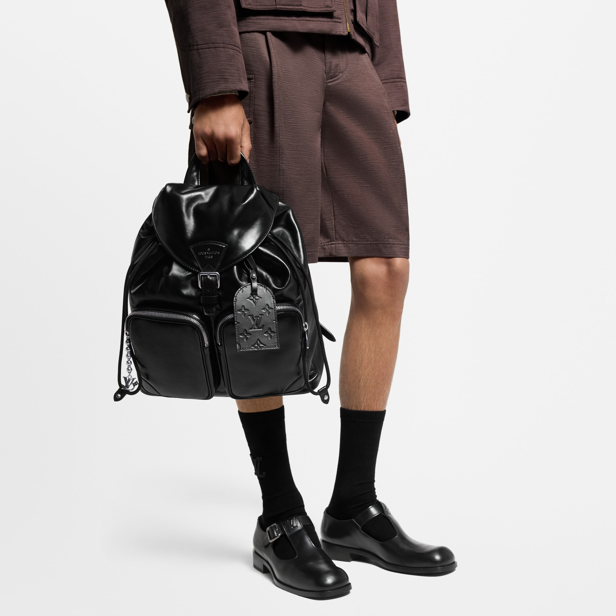 Ba Lô Montsouris Cargo Các loại da khác in Túi và Phụ kiện bằng da