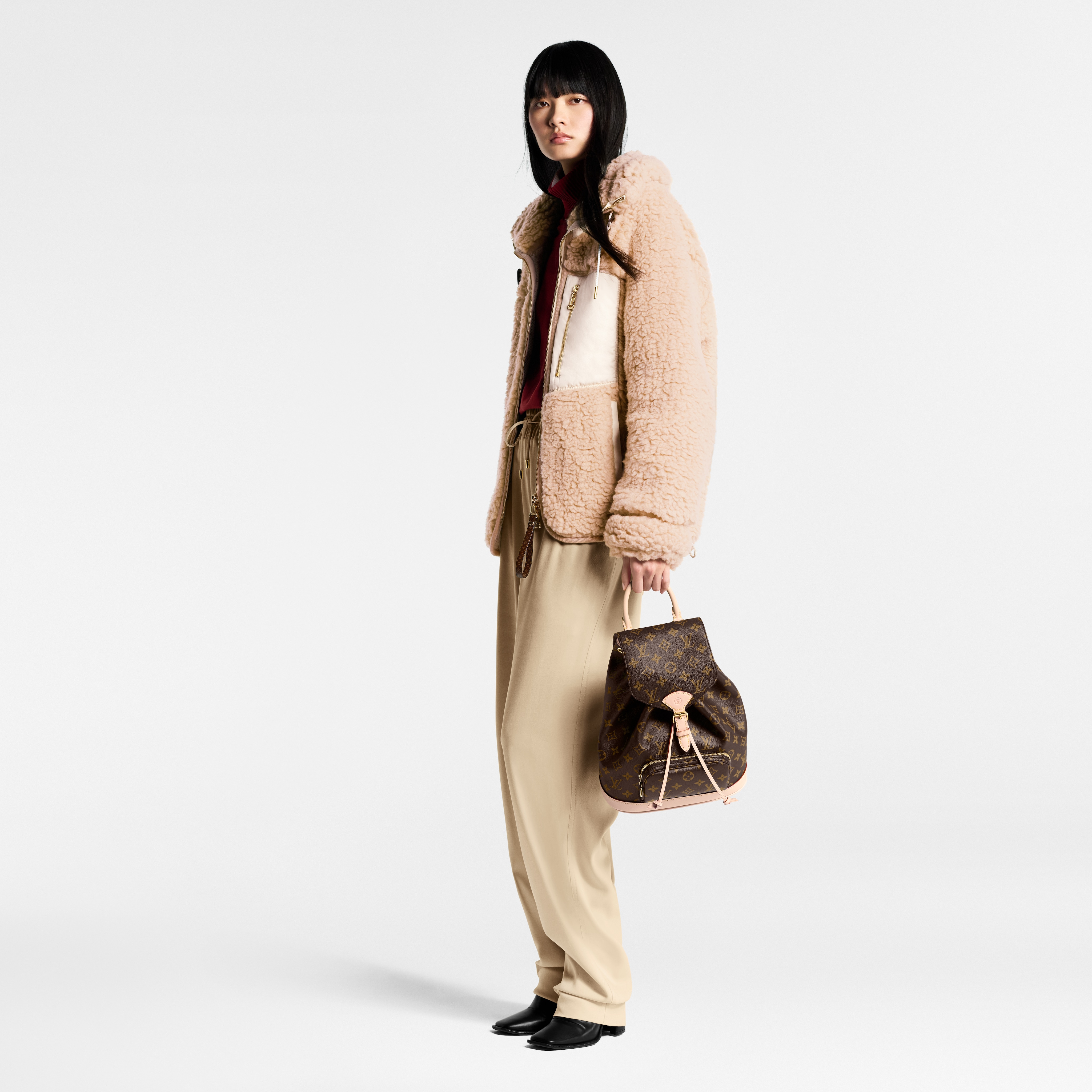 Ba Lô Montsouris PM Monogram in Đồ Nữ