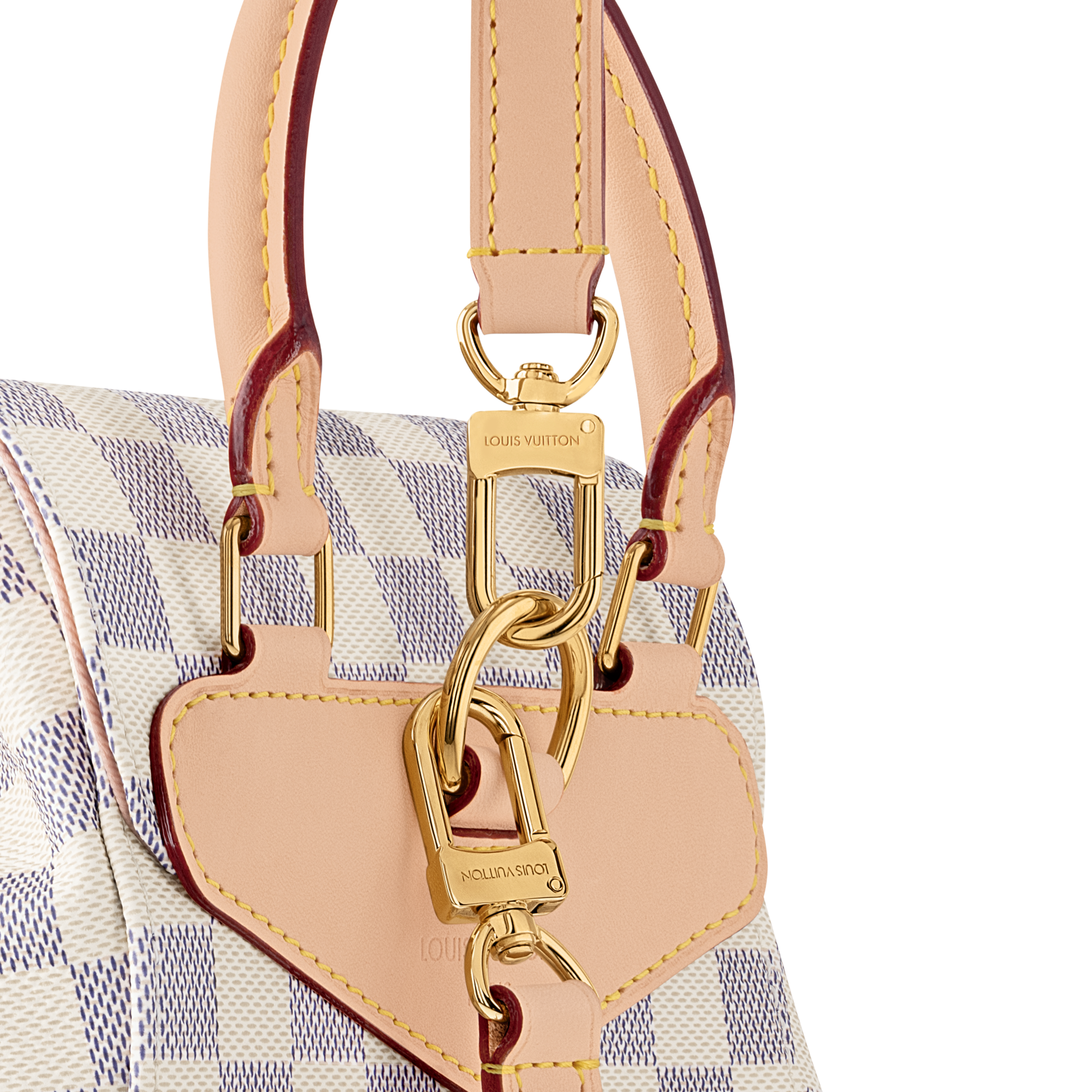 Ba Lô Montsouris PM Damier Azur Canvas in Túi và Phụ kiện bằng da