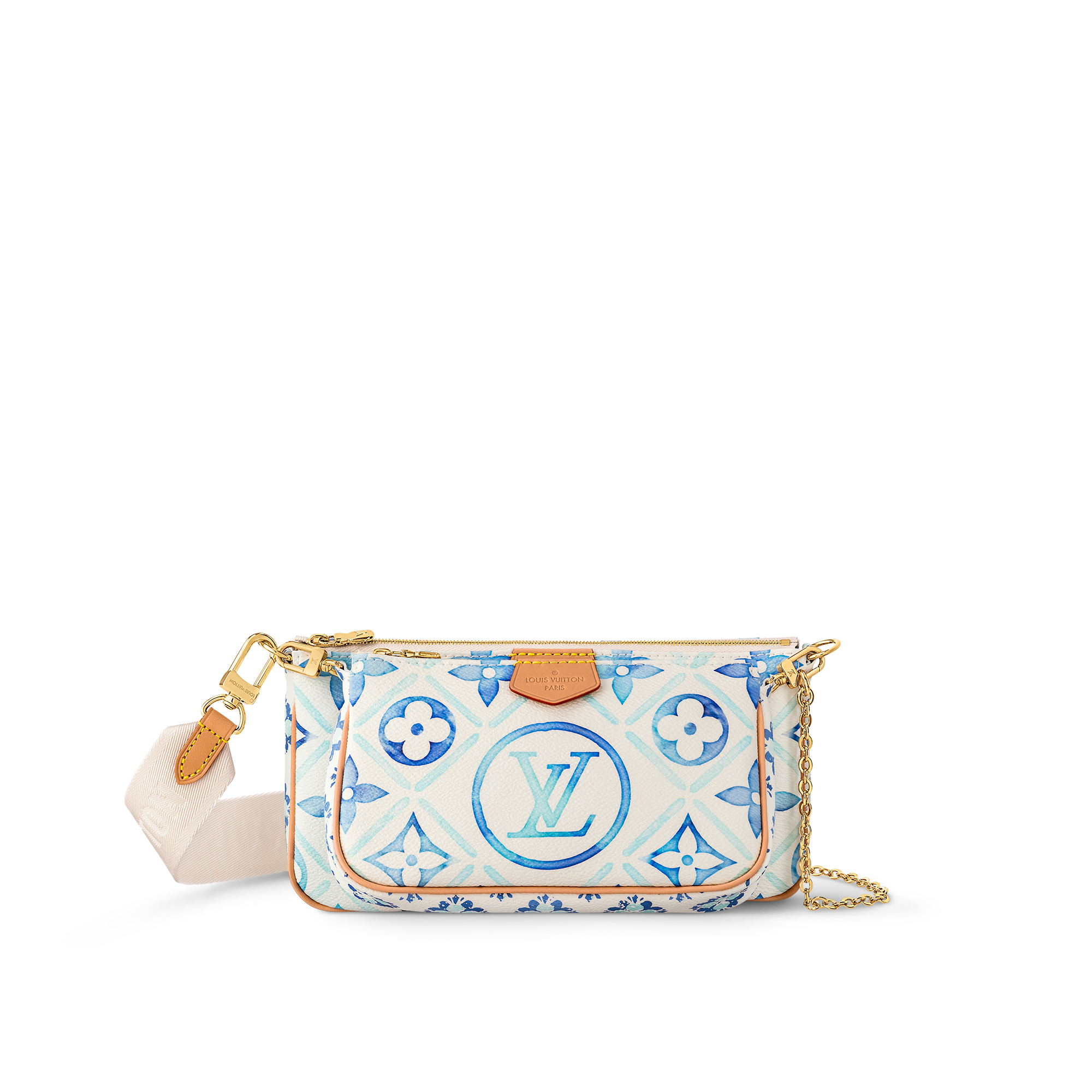 Túi Multi Pochette Accessoires Các loại Monogram Canvas khác Màu Xanh dương  - Túi | LOUIS VUITTON