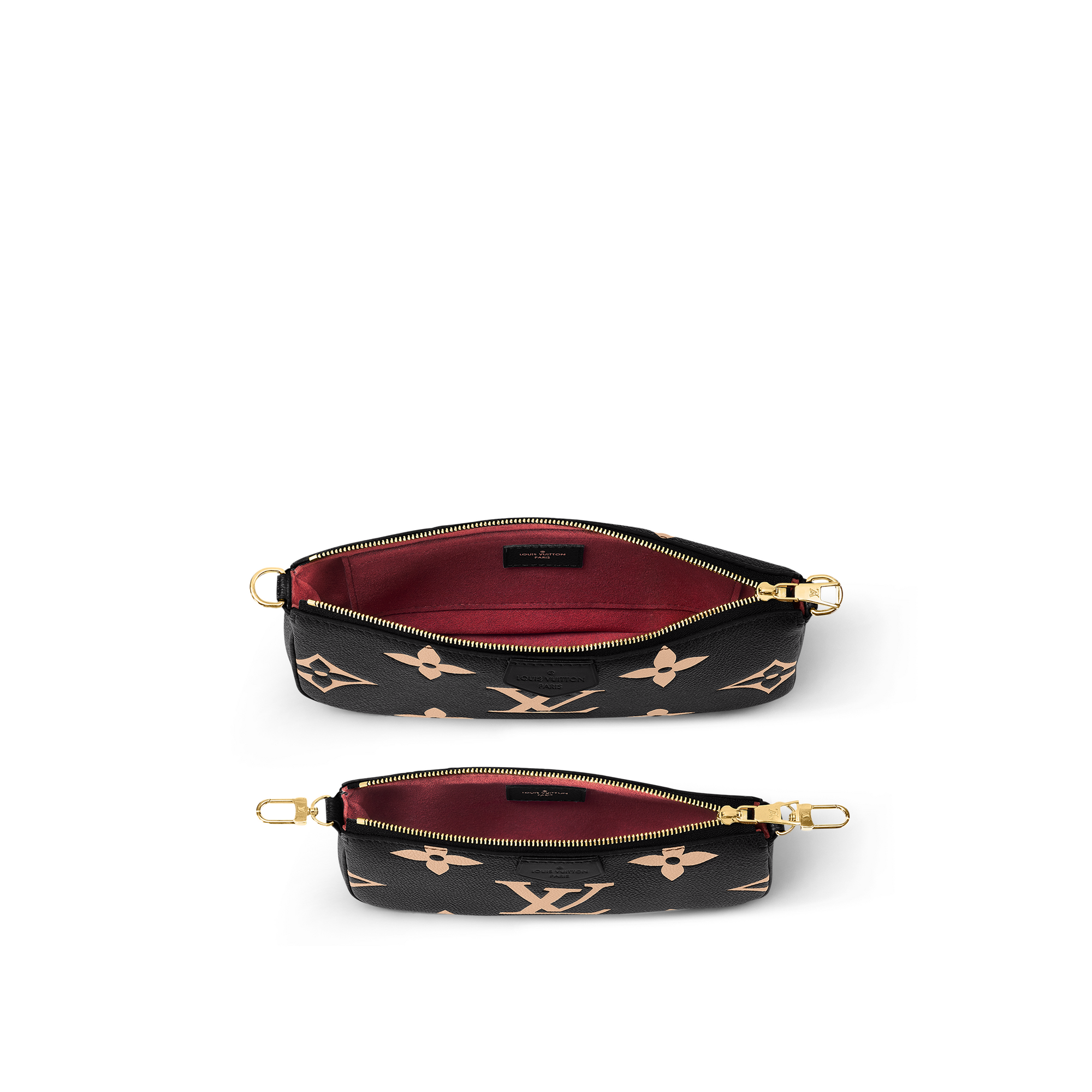 Túi Multi Pochette Accessoires Da Bicolor Monogram Empreinte in Đồ Nữ