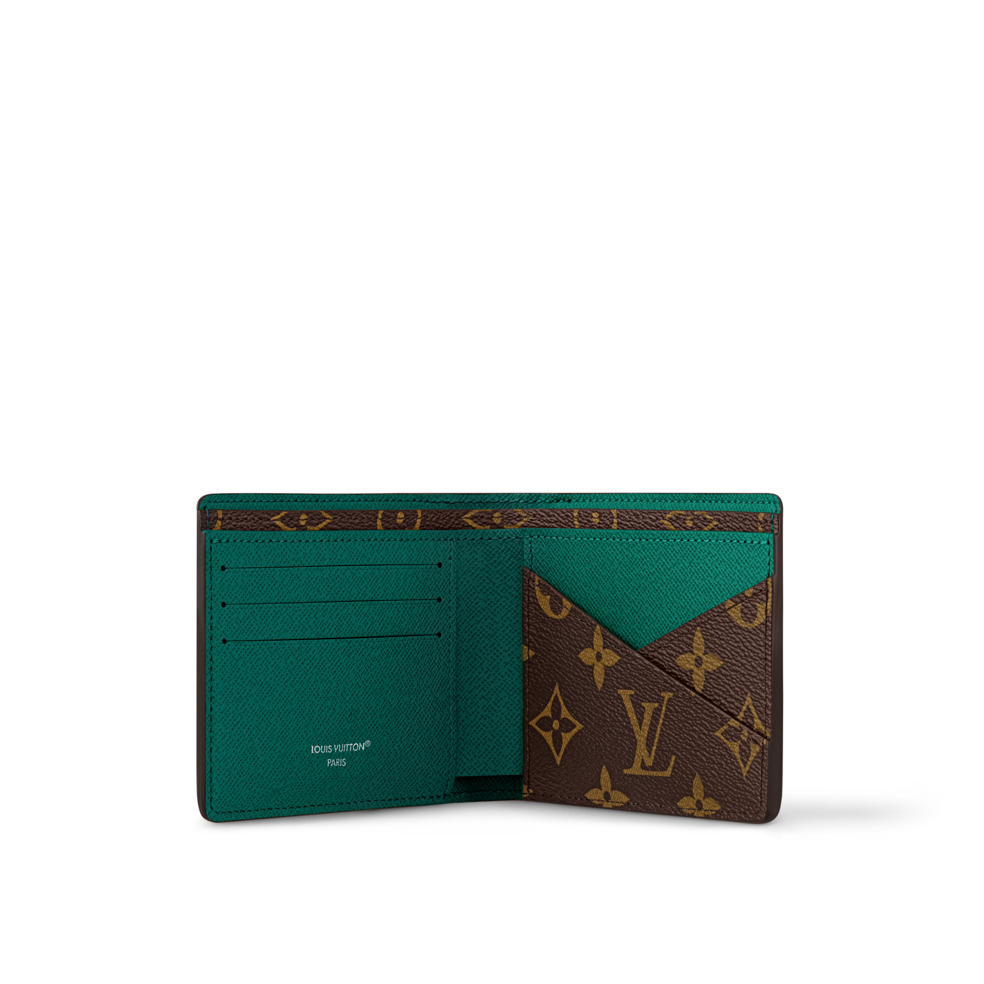 Ví Multiple Monogram Macassar Canvas in Đồ Nữ