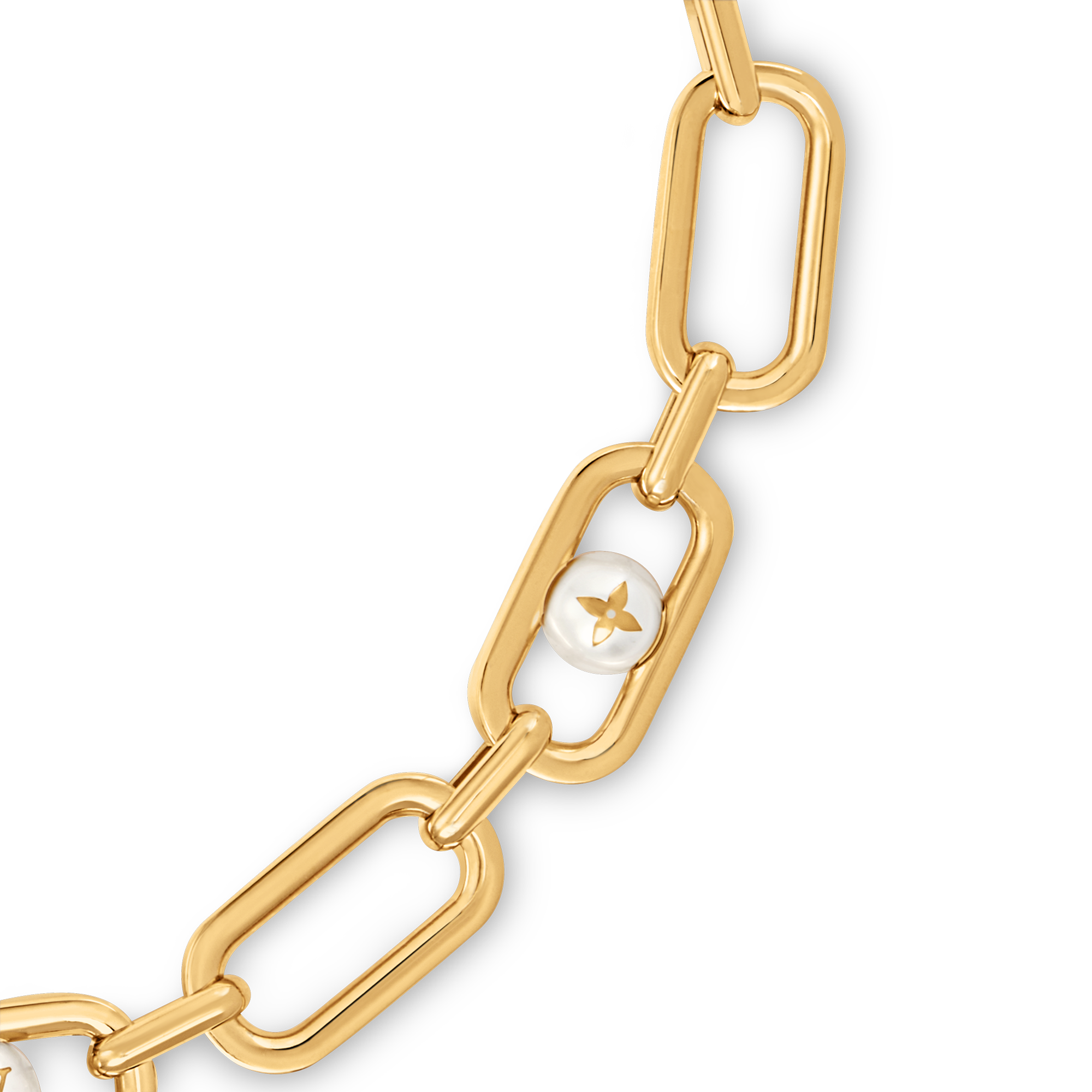 Vòng Cổ My LV Chain Pearls . in Đồ Nữ