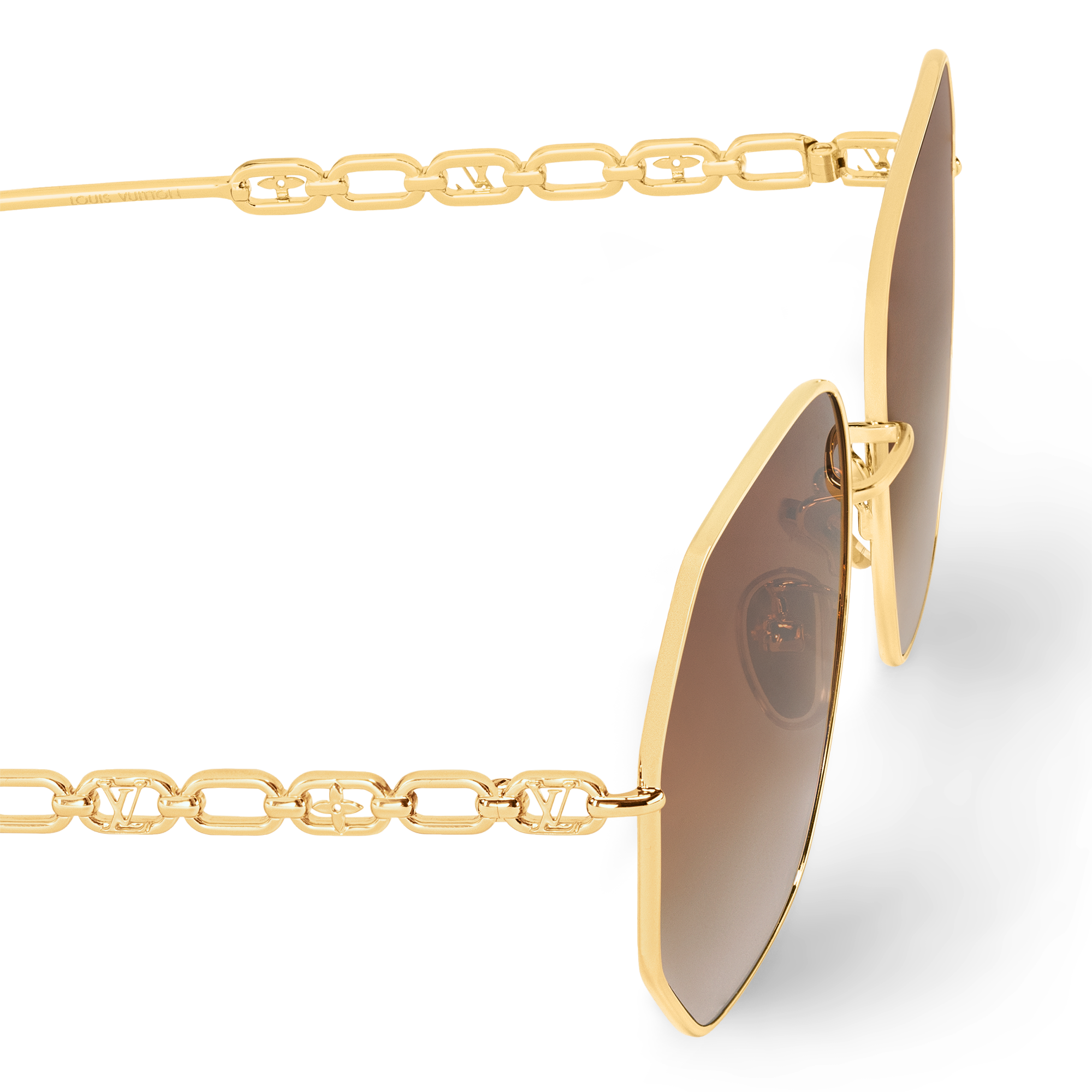 Mắt Kính Dáng Tròn My LV Chain . in Đồ Nữ