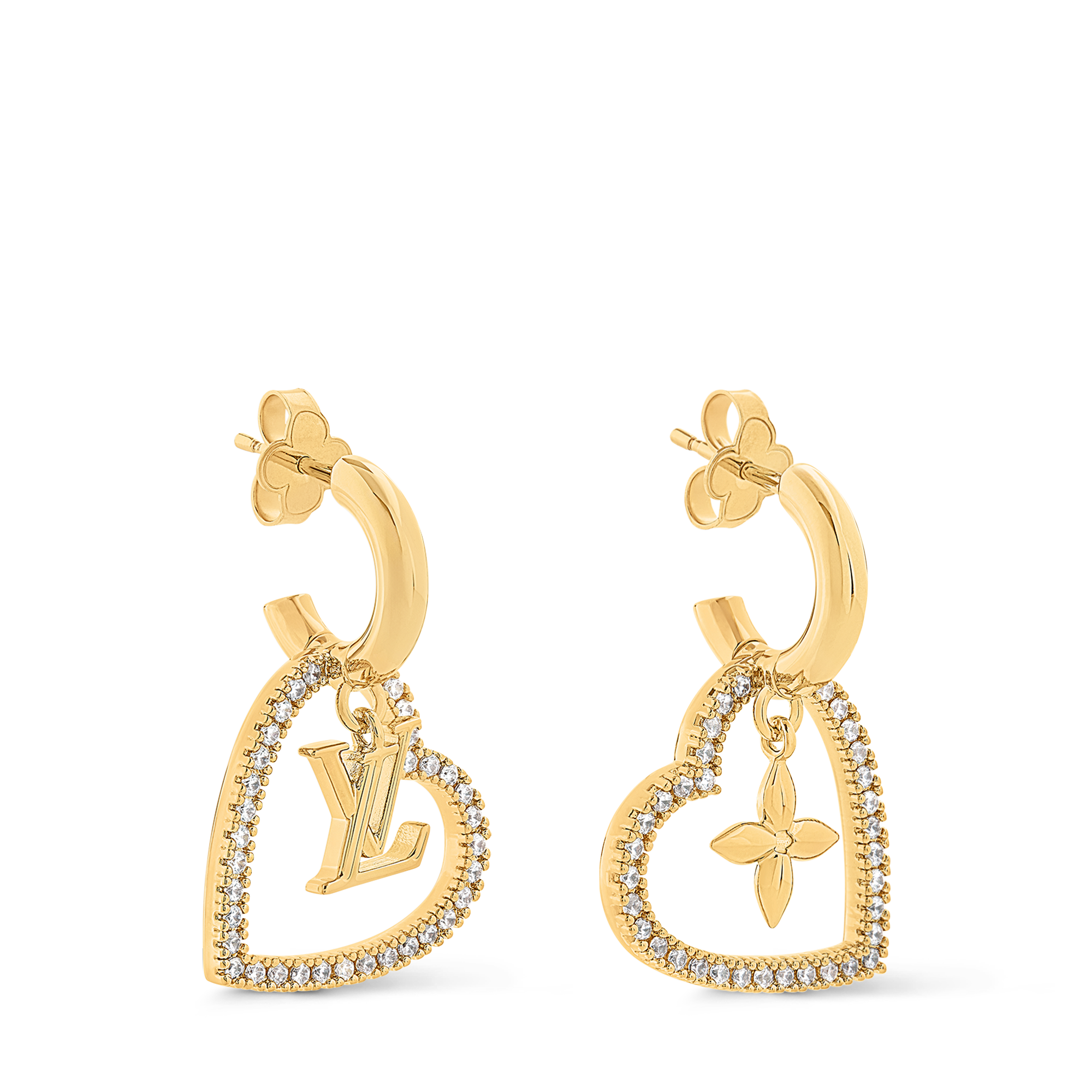 Khuyên Tai My LV Heart . in Đồ Nữ