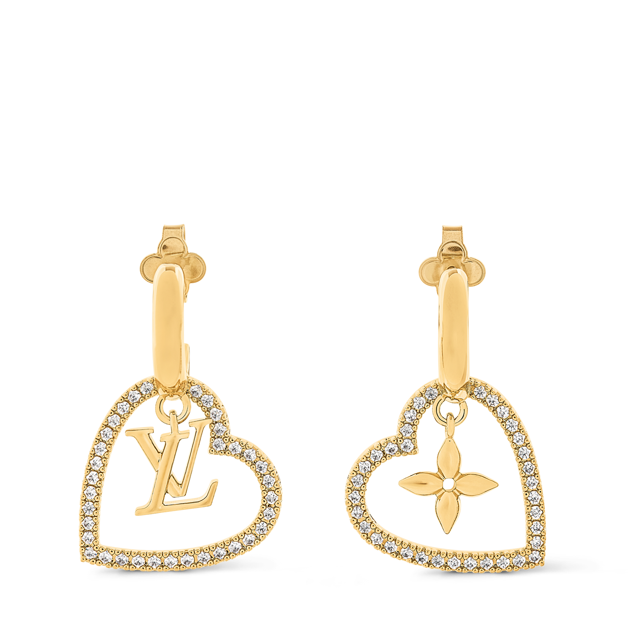 Khuyên Tai My LV Heart . in Đồ Nữ
