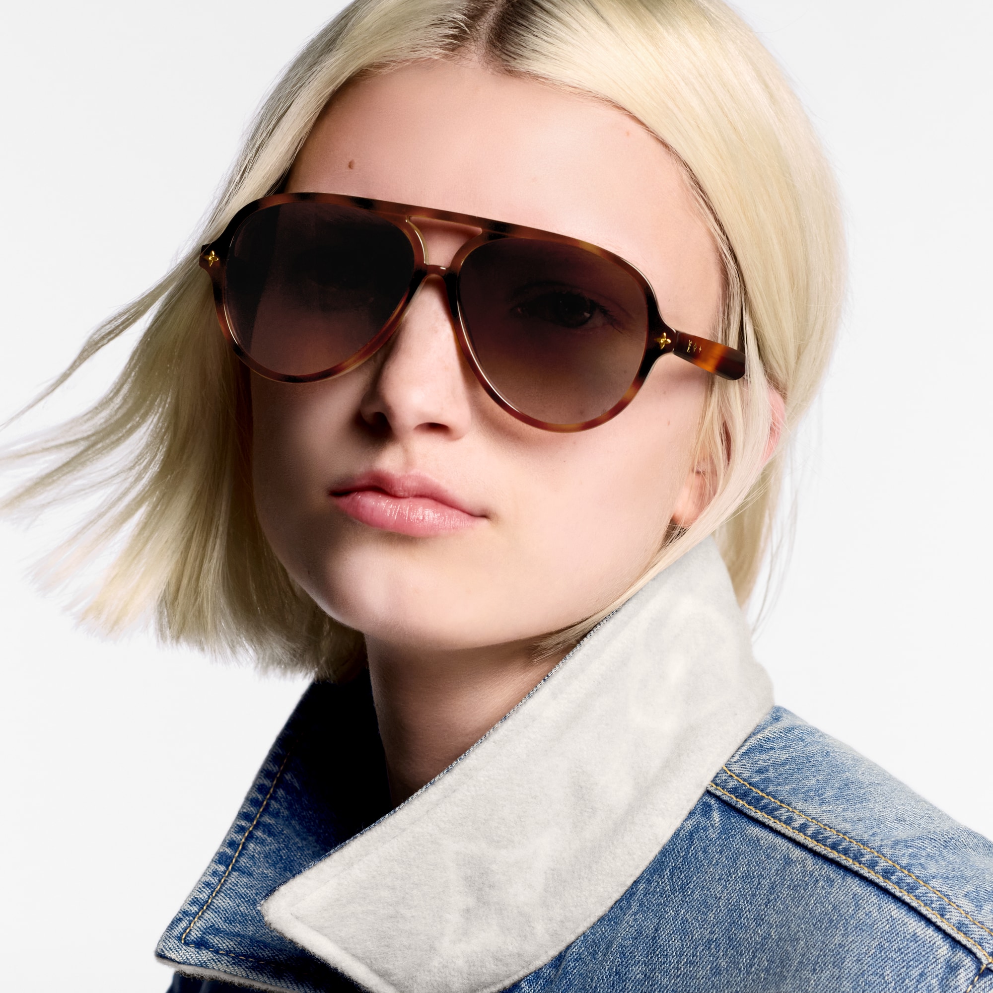 Mắt Kính My Monogram Fame Pilot . in Đồ Nữ