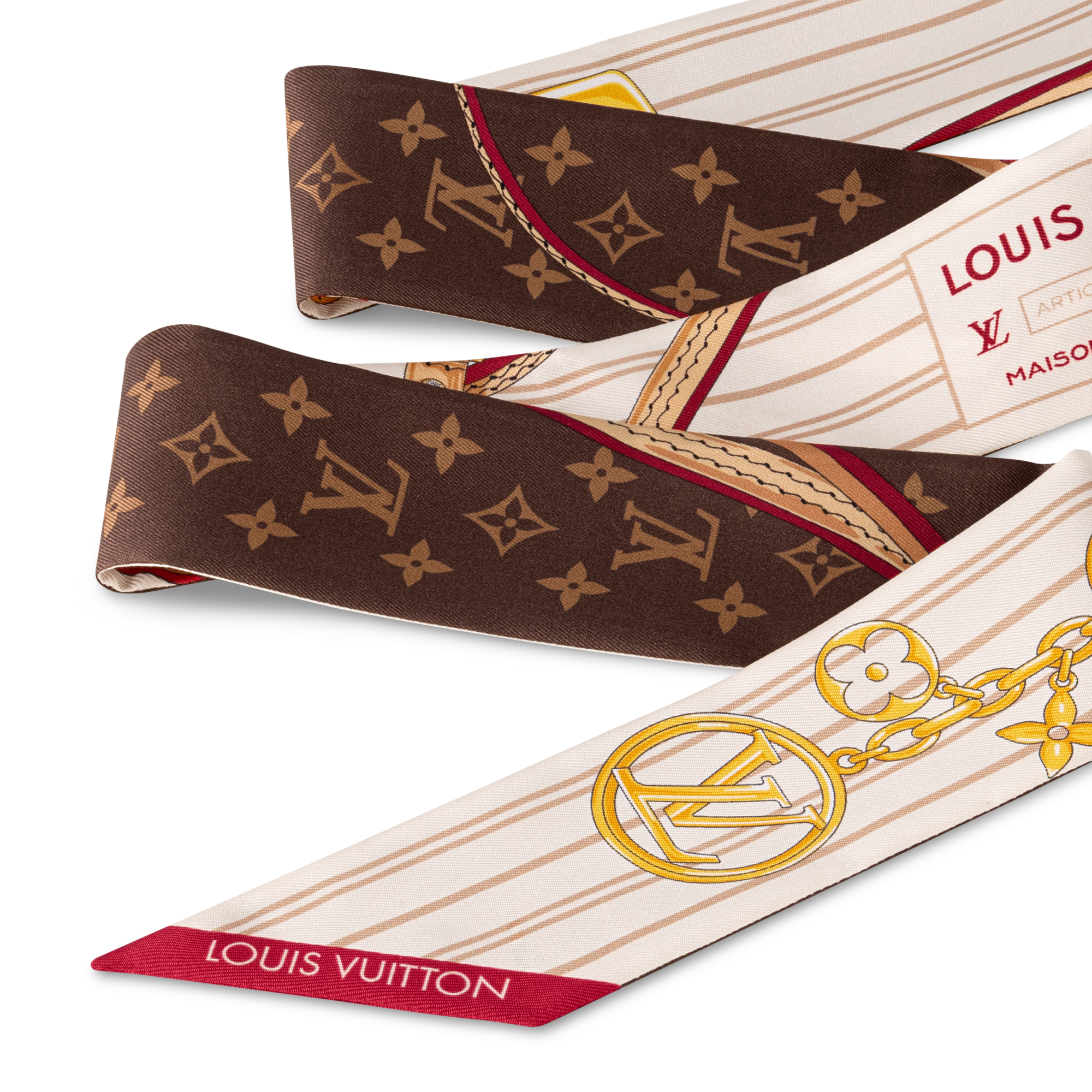 Khăn Lụa My Neverfull BB . in Đồ Nữ