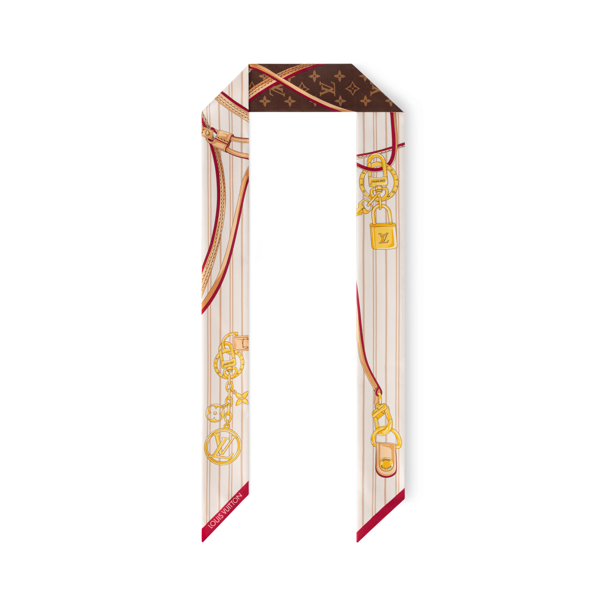 Khăn Lụa My Neverfull BB . in Đồ Nữ