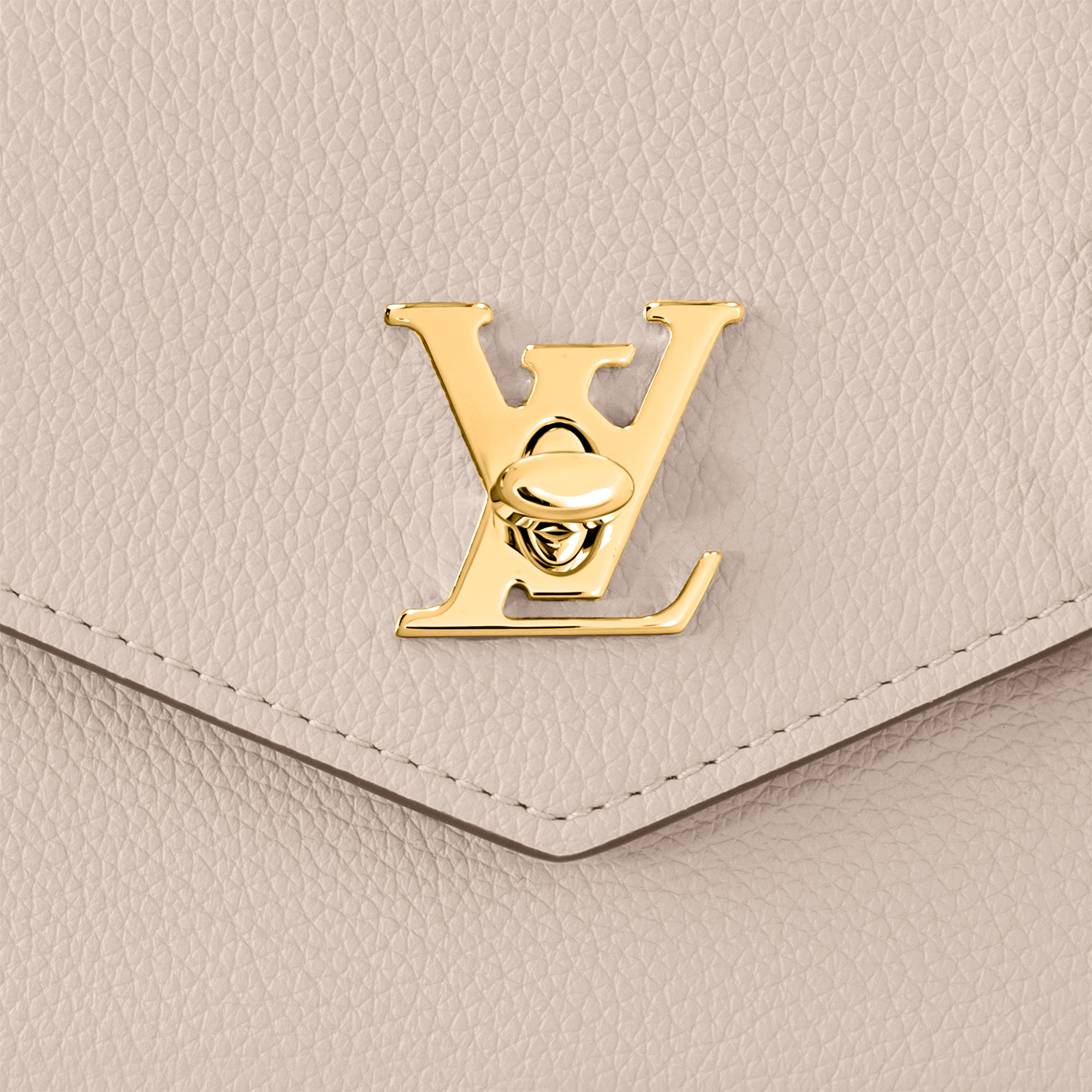 Túi Mylockme Chain Pochette Lockme Màu Be - Túi ví đa năng và Phụ kiện bằng  da | LOUIS VUITTON