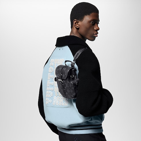 Ba Lô Nano Christopher Monogram Eclipse in Đồ Nam's Túi All Collections collections by Louis Vuitton (Thu phóng sản phẩm)