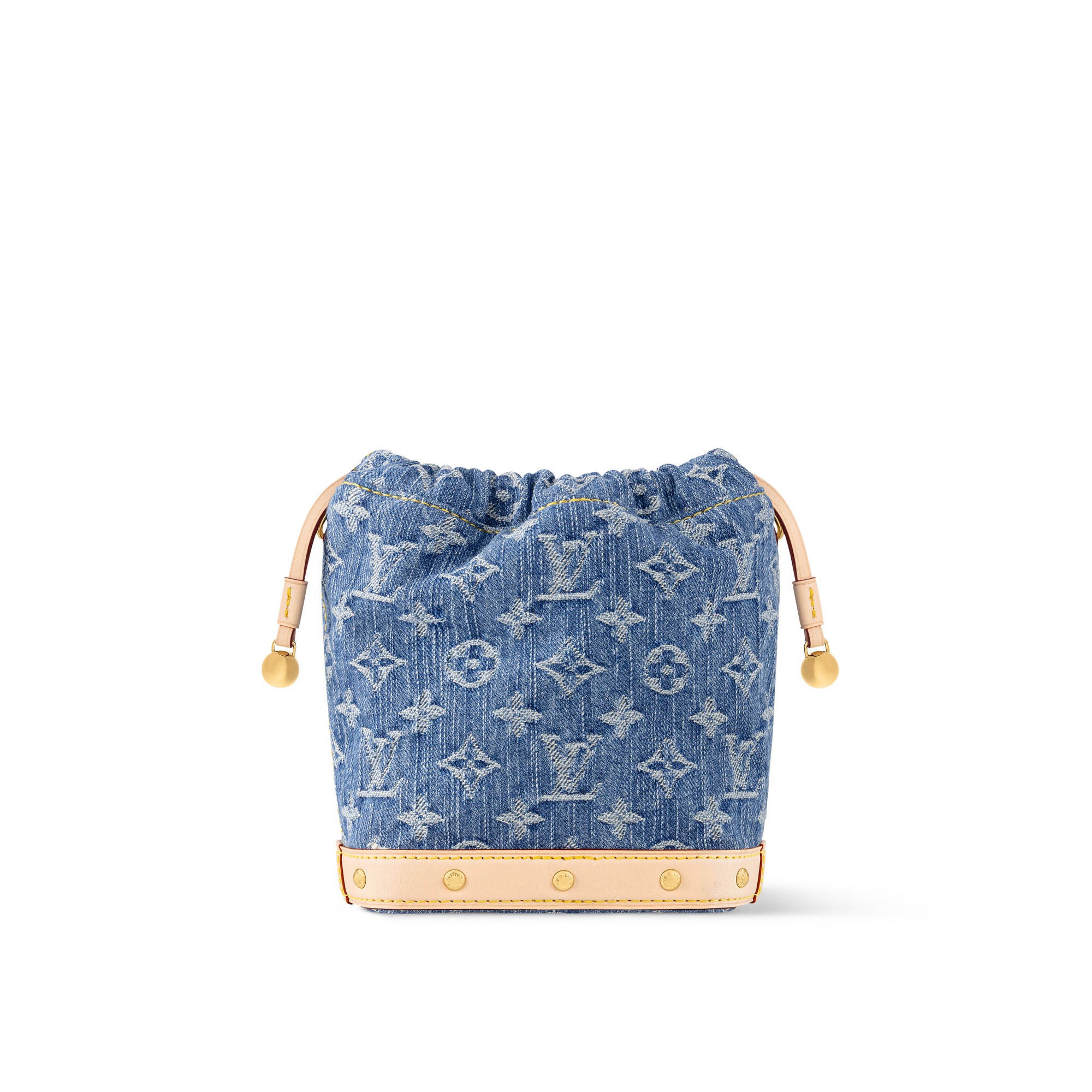 Túi Nano Noé Monogram Denim in Đồ Nữ