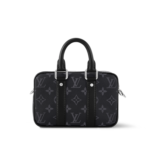 Cặp Xách Tay Nano Porte Documents Voyage Monogram Eclipse in Đồ Nam's Túi All Collections collections by Louis Vuitton (Thu phóng sản phẩm)