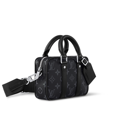 Cặp Xách Tay Nano Porte Documents Voyage Monogram Eclipse in Đồ Nam's Túi All Collections collections by Louis Vuitton (Thu phóng sản phẩm)