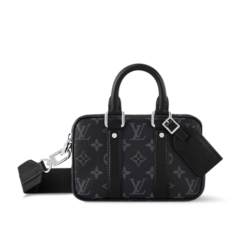 Cặp Xách Tay Nano Porte Documents Voyage Monogram Eclipse in Đồ Nam's Túi All Collections collections by Louis Vuitton (Thu phóng sản phẩm)