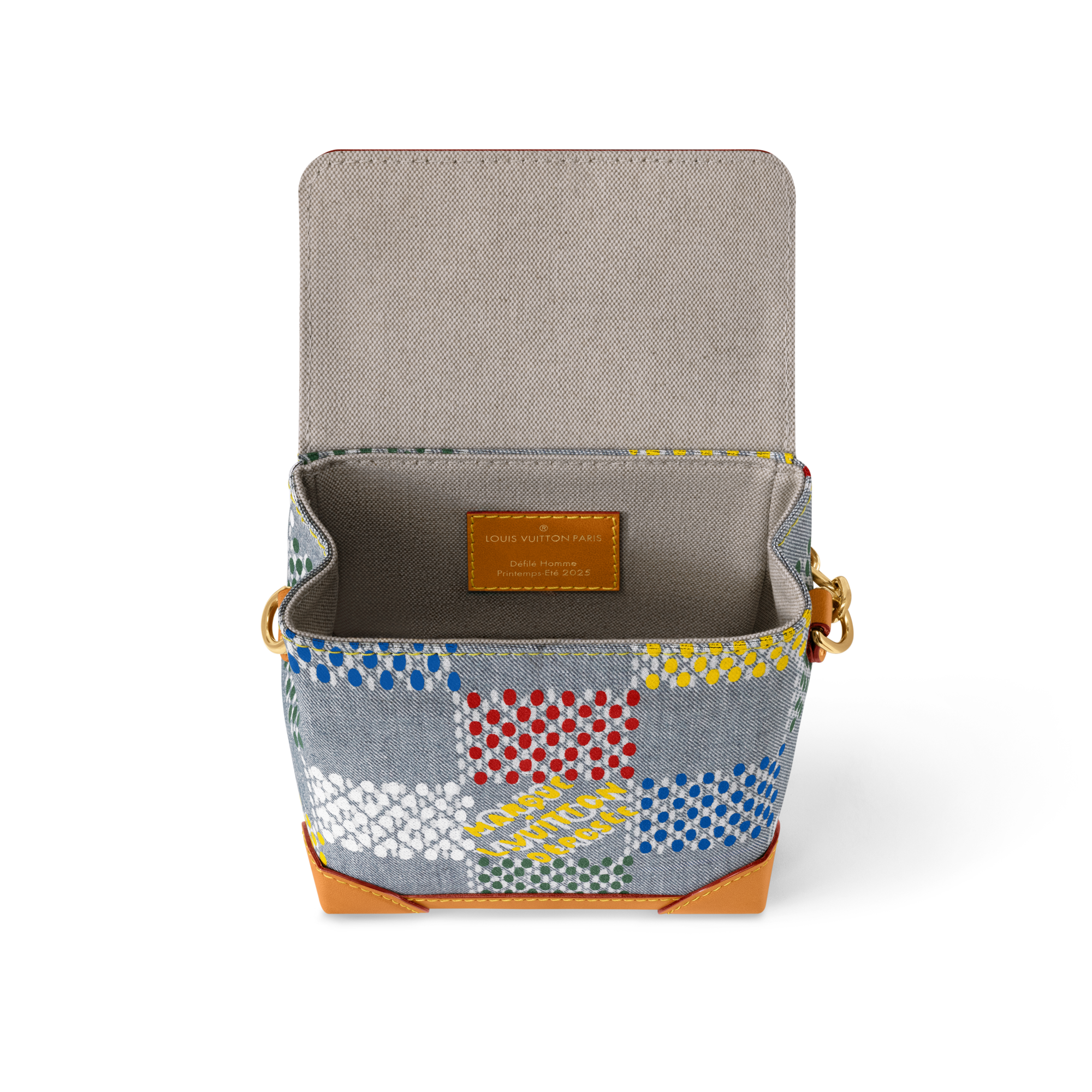 Túi Nano Steamer Damier Ebene Canvas in Đồ Nam