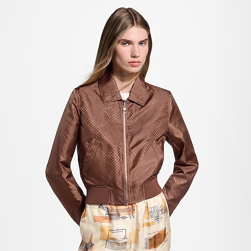 Áo Khoác Bomber in Đồ Nữ's Trang phục Áo khoác ngoài collections by Louis Vuitton (Thu phóng sản phẩm)