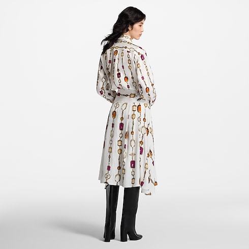 Váy Lửng in Đồ Nữ's Trang phục Váy và Quần ngắn collections by Louis Vuitton (Thu phóng sản phẩm)