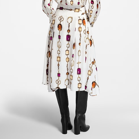 Váy Lửng in Đồ Nữ's Trang phục Váy và Quần ngắn collections by Louis Vuitton (Thu phóng sản phẩm)