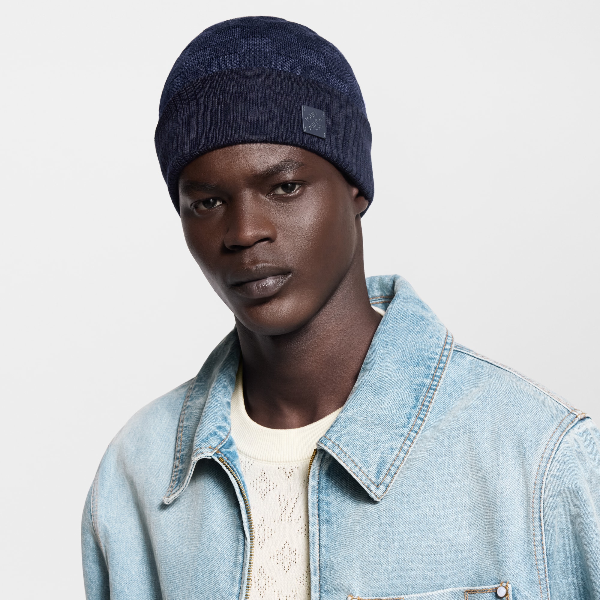 Mũ Len Néo Petit Damier  . in Đồ Nam