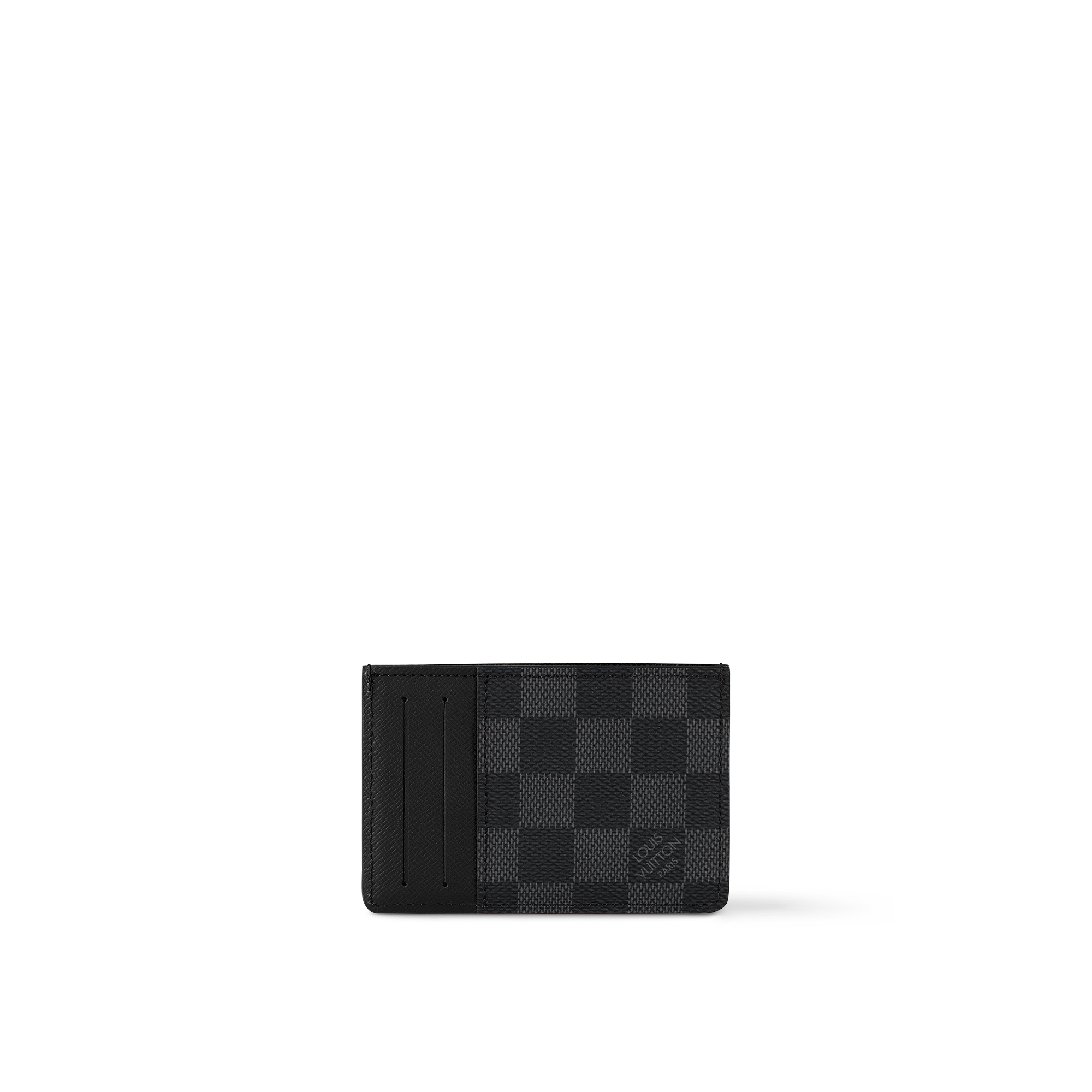 Ví Đựng Thẻ Neo Porte Cartes Damier Graphite Canvas in Quà tặng